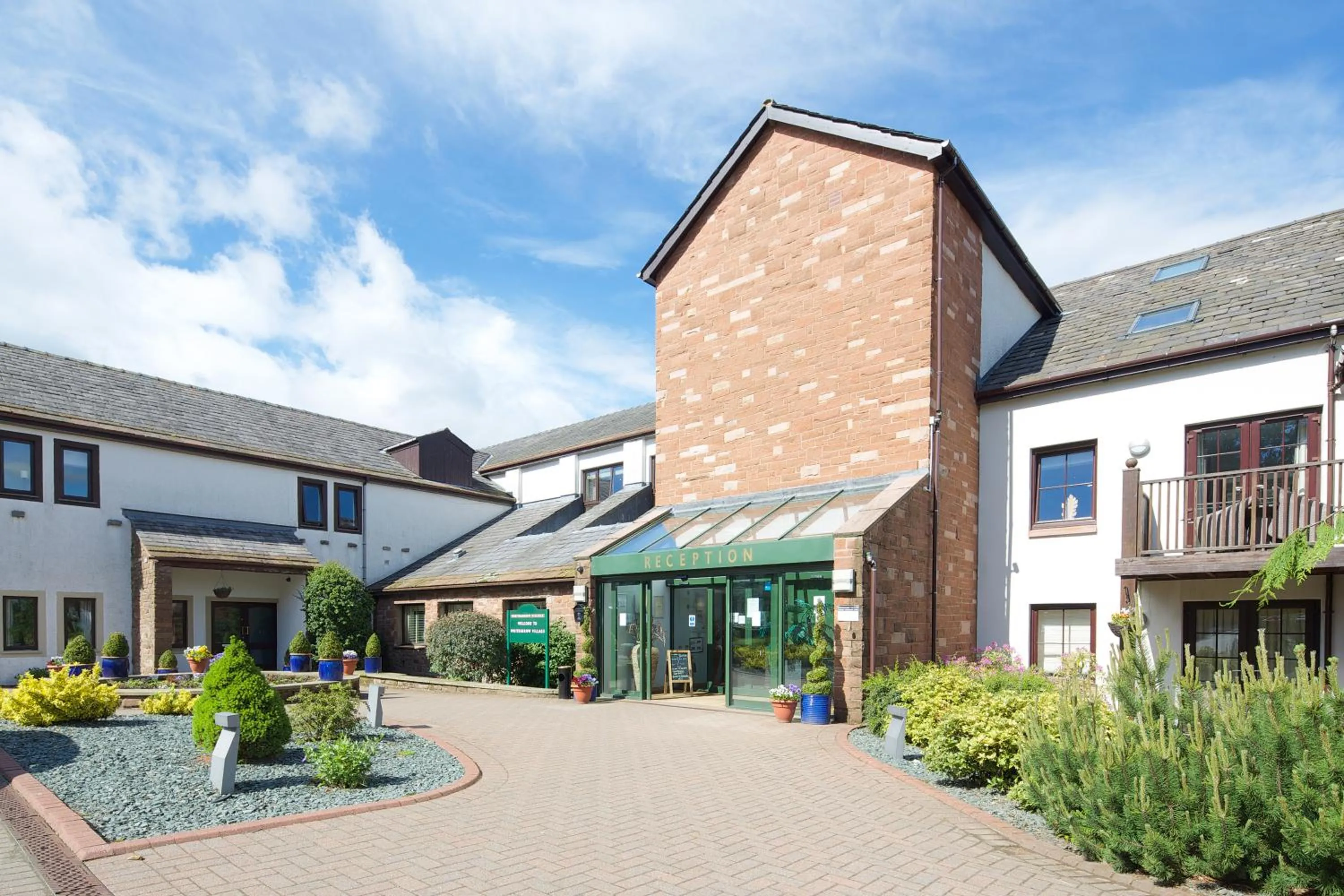 Facade/entrance in The Ullswater Suites at Whitbarrow