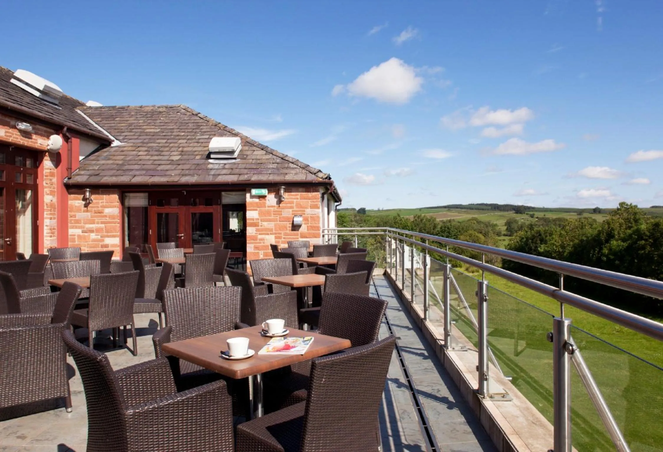 Balcony/Terrace in The Ullswater Suites at Whitbarrow