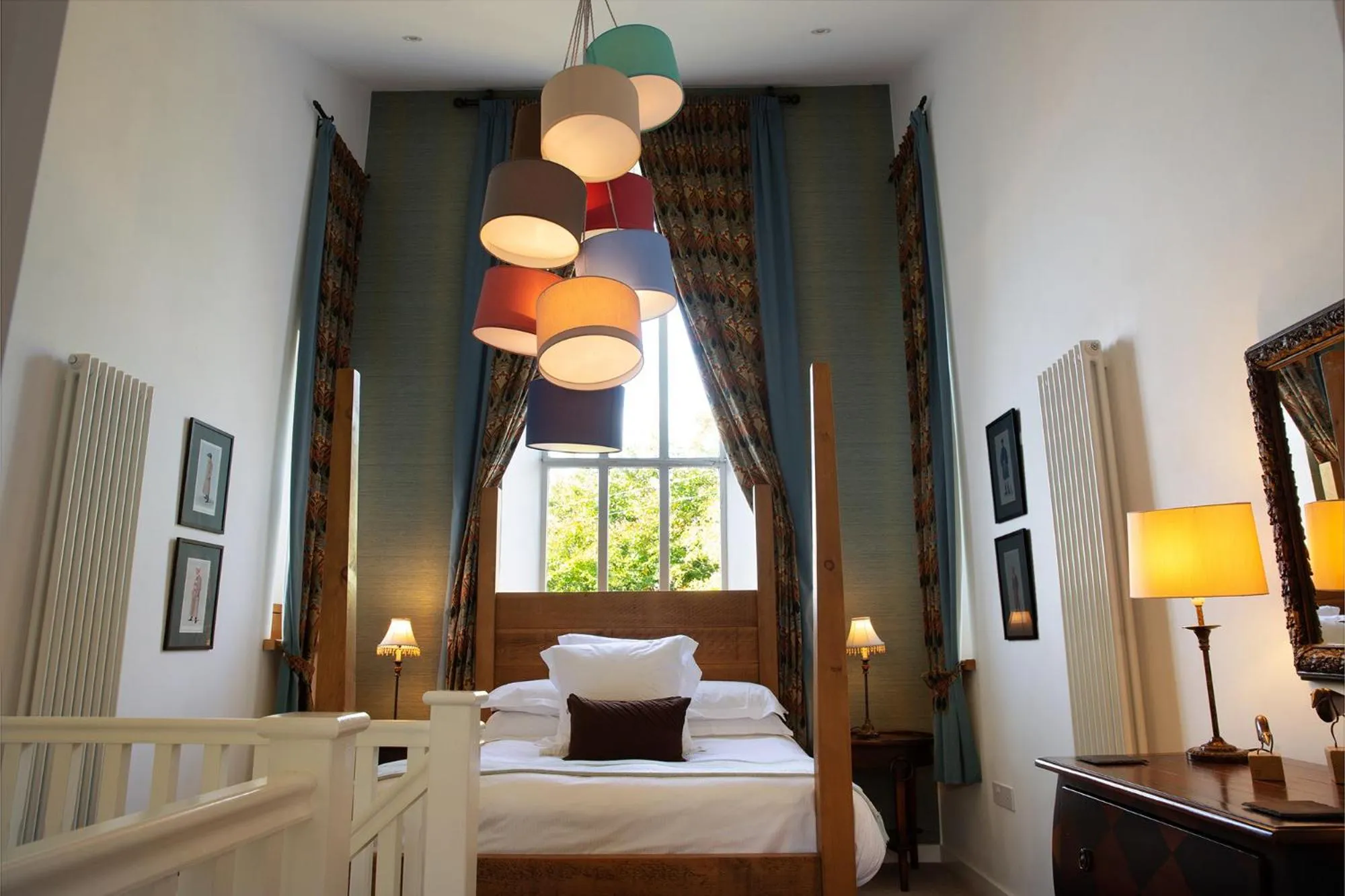 Bedroom, Bed in Augill Castle