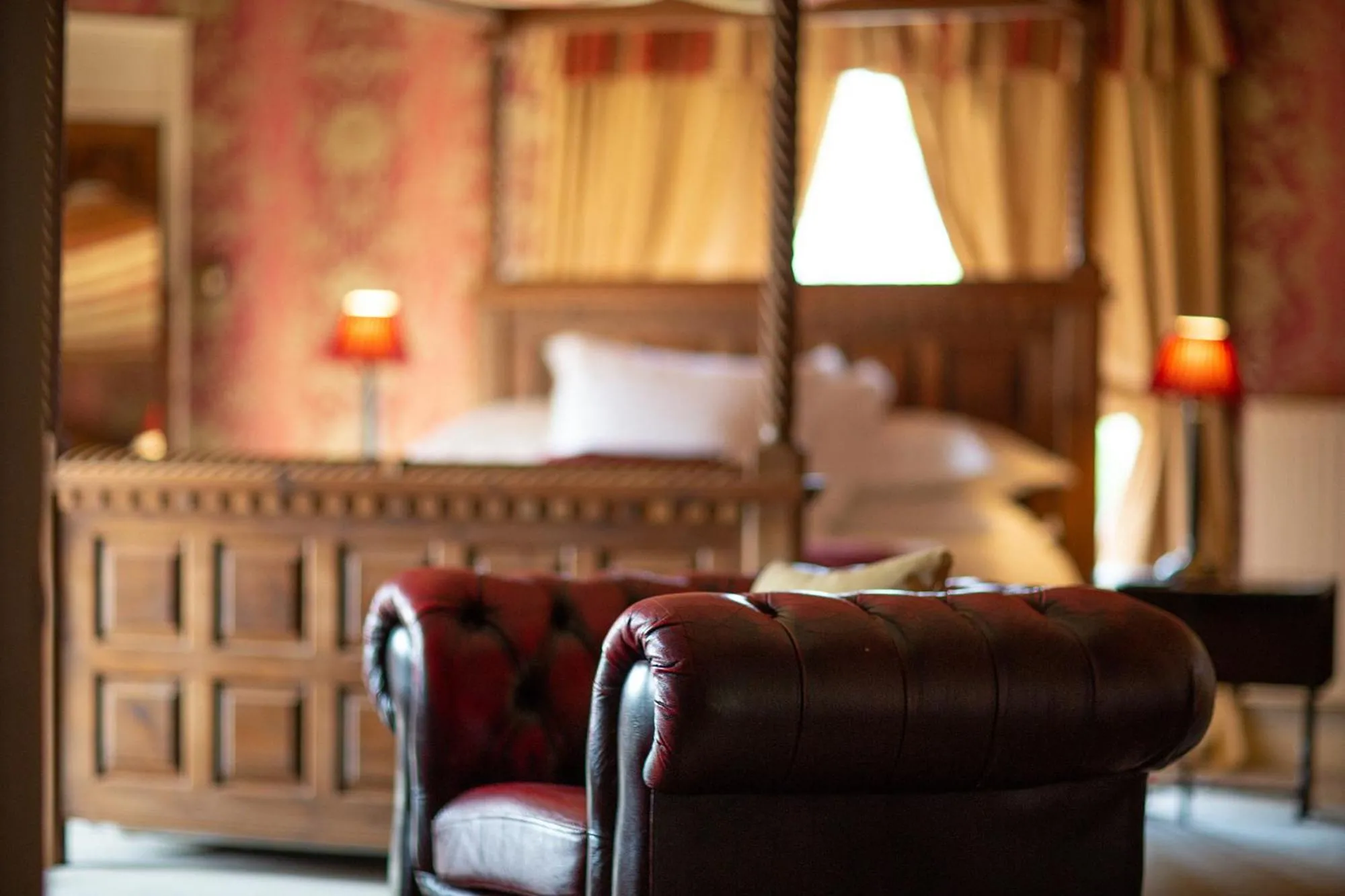 Bedroom, Bed in Augill Castle