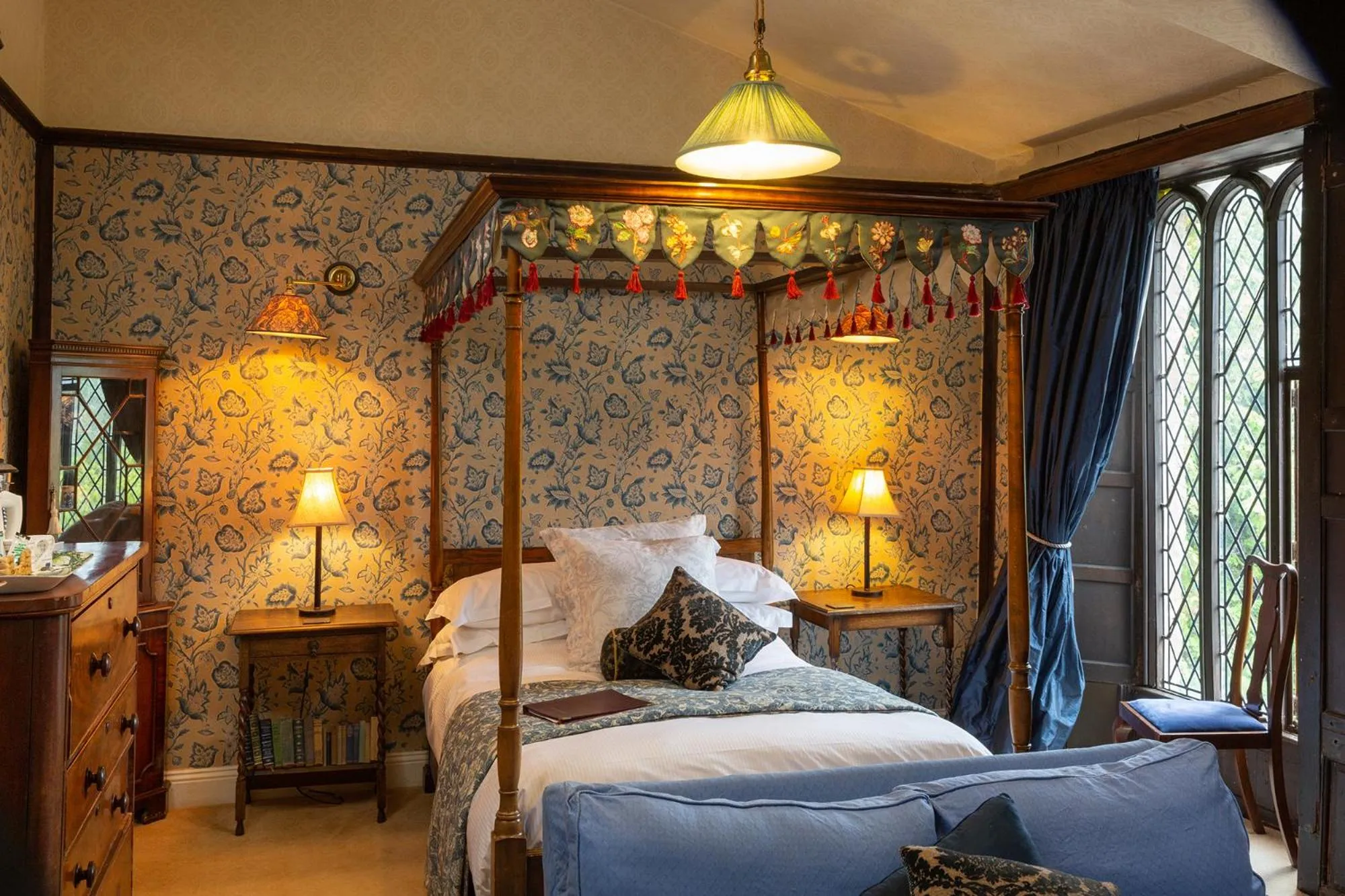 Bedroom, Bed in Augill Castle