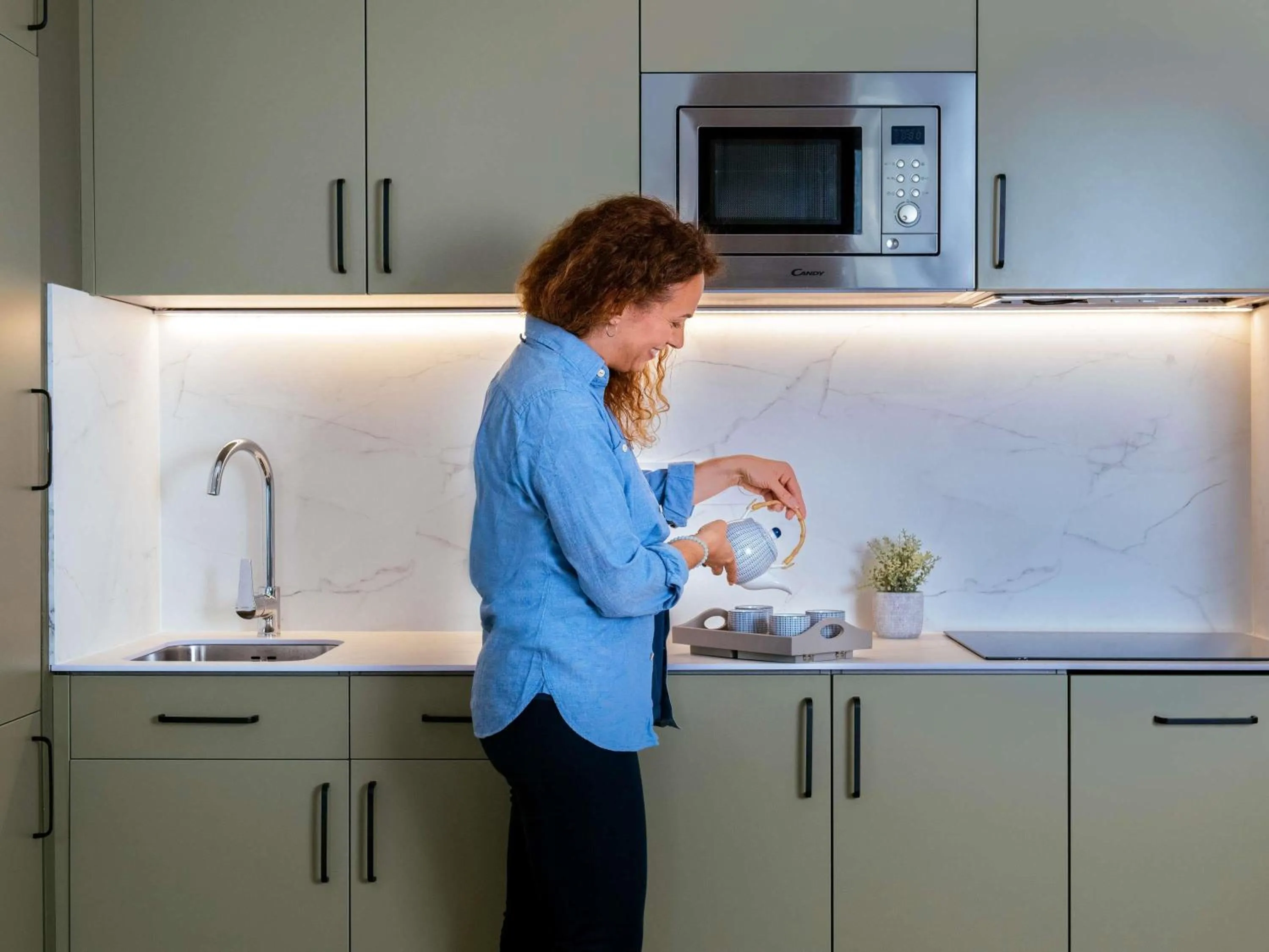 Bedroom in Aparthotel Adagio Paris Opéra