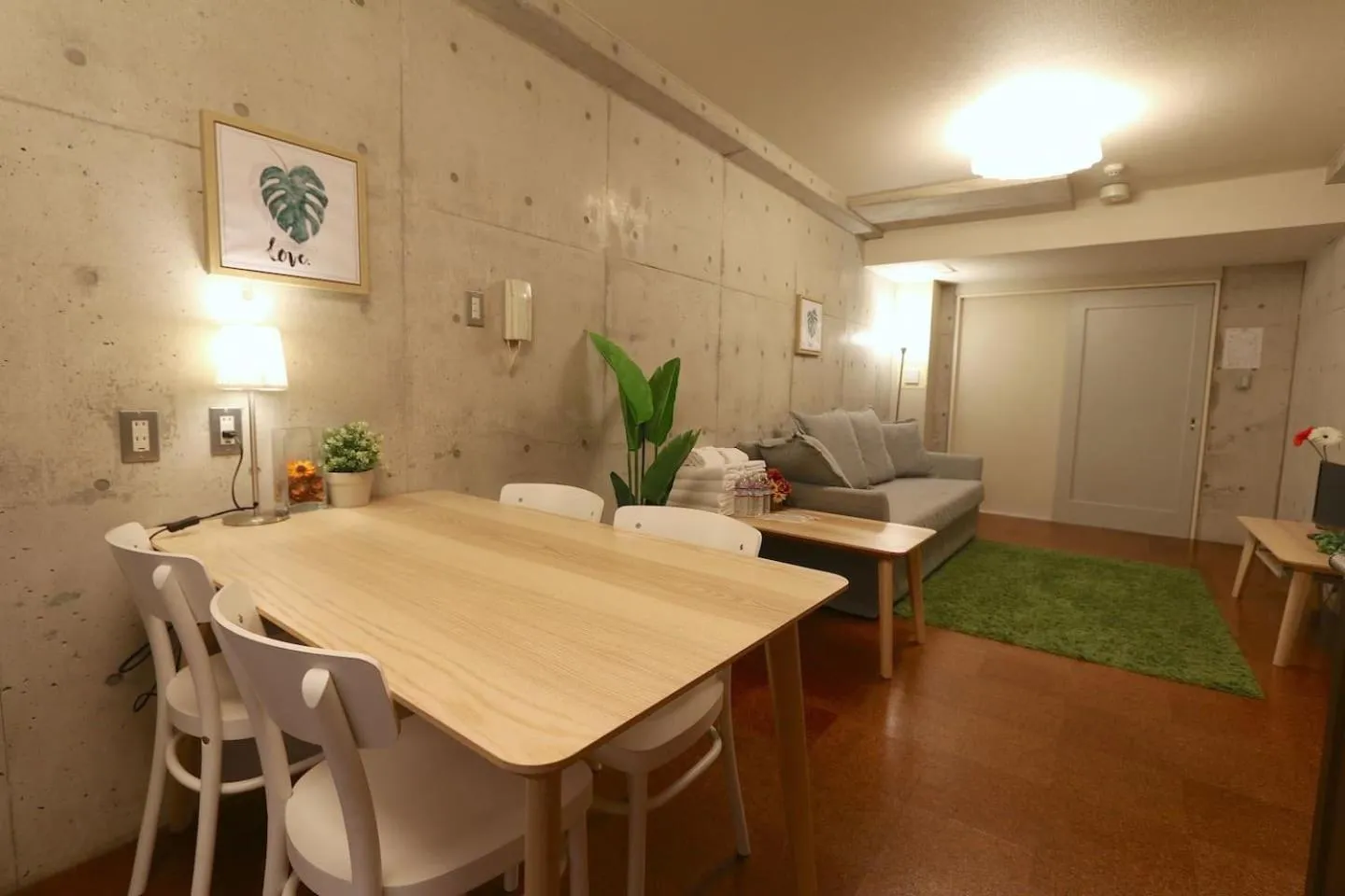 Living room in KU1 Kurosaki House