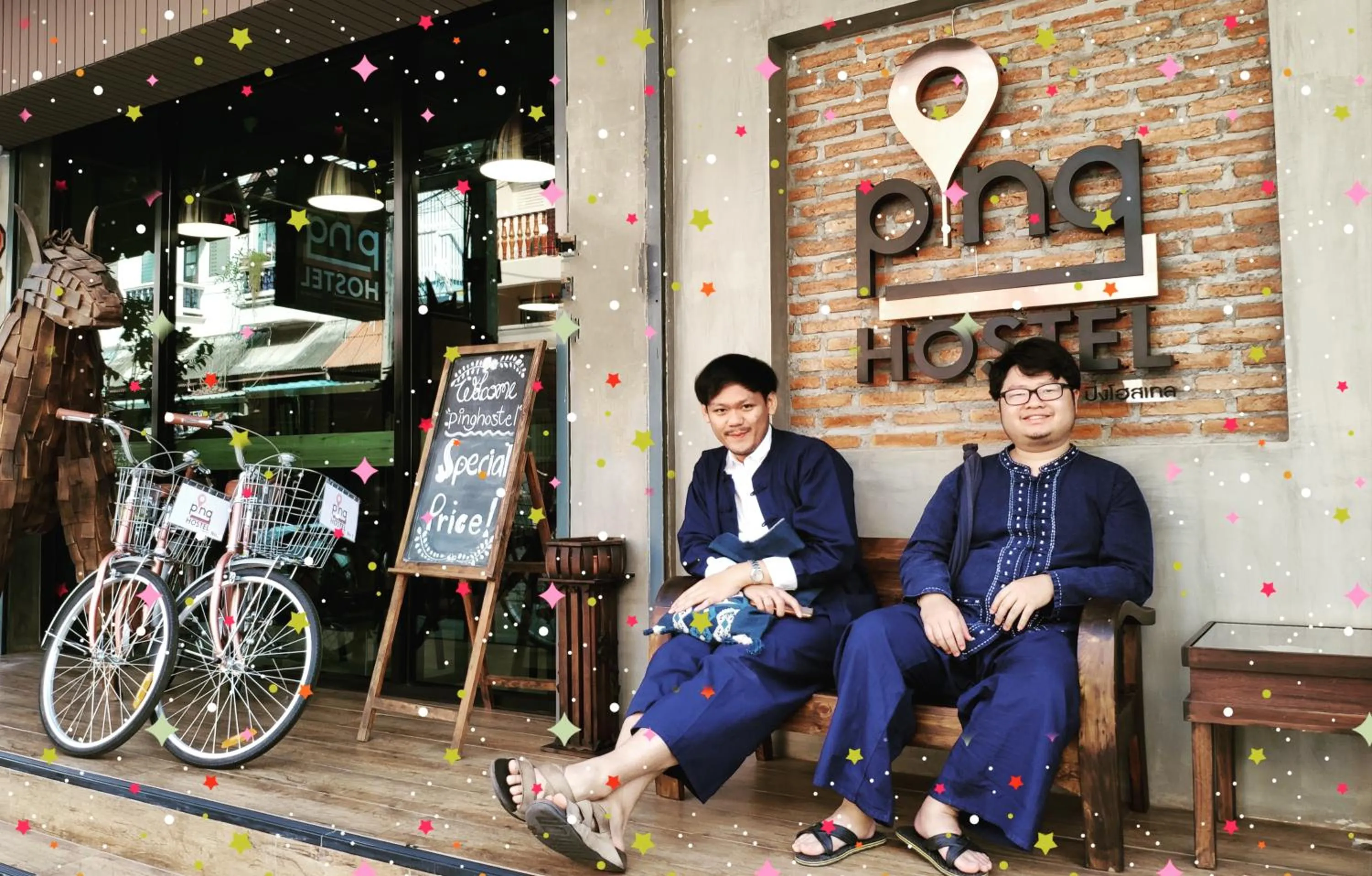 People in Pinghostel