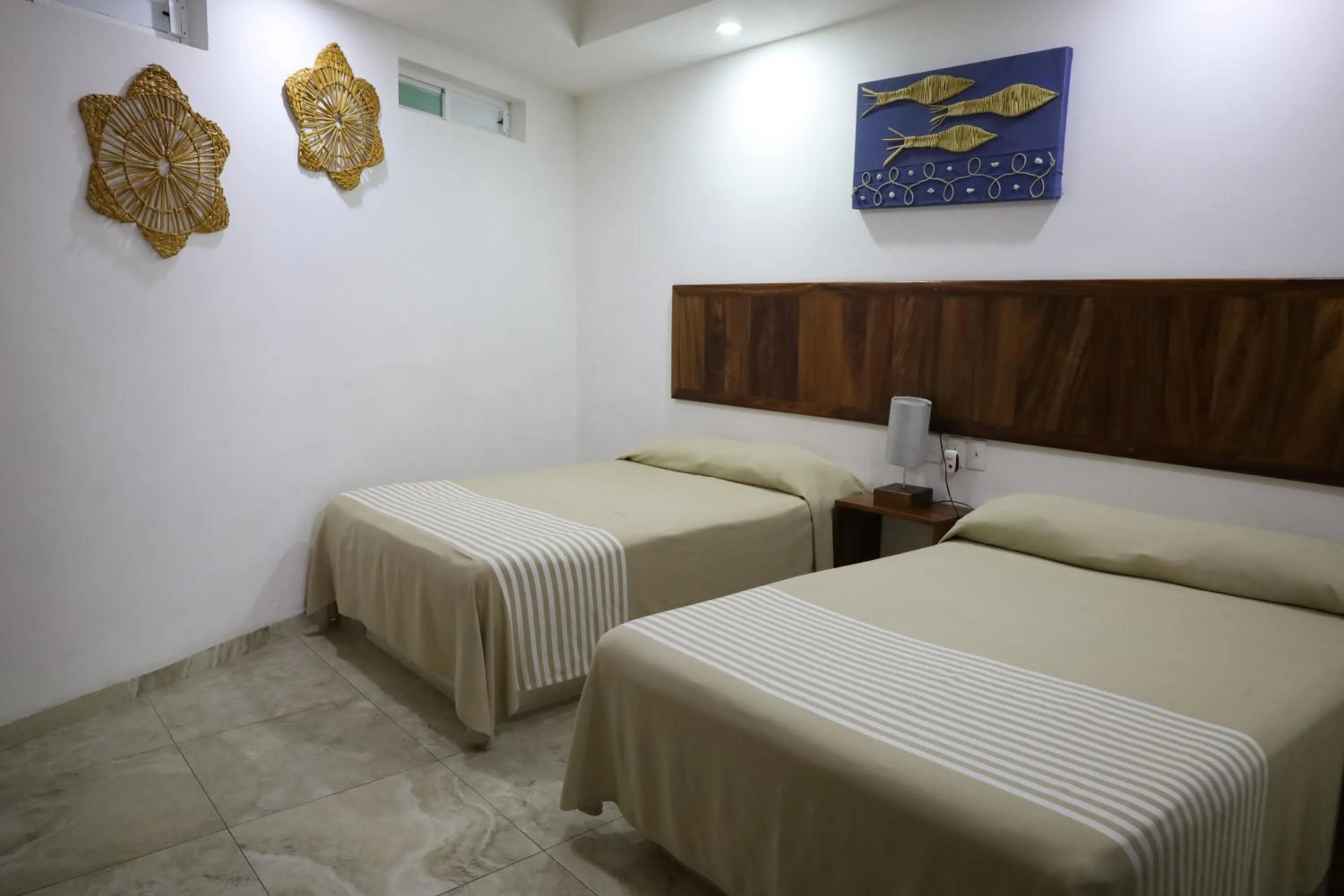 Bed in Solez Zihuatanejo