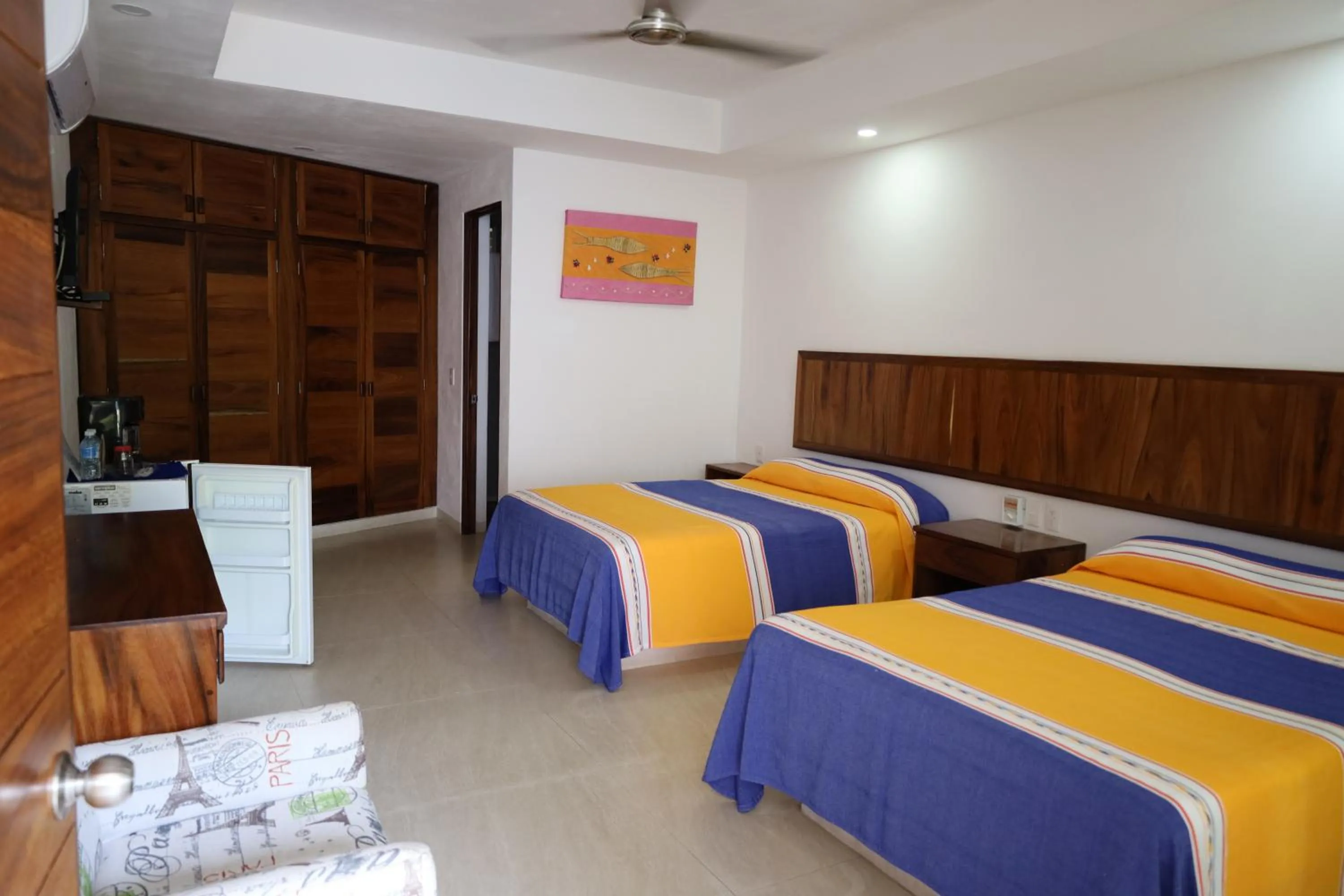 Bed in Solez Zihuatanejo