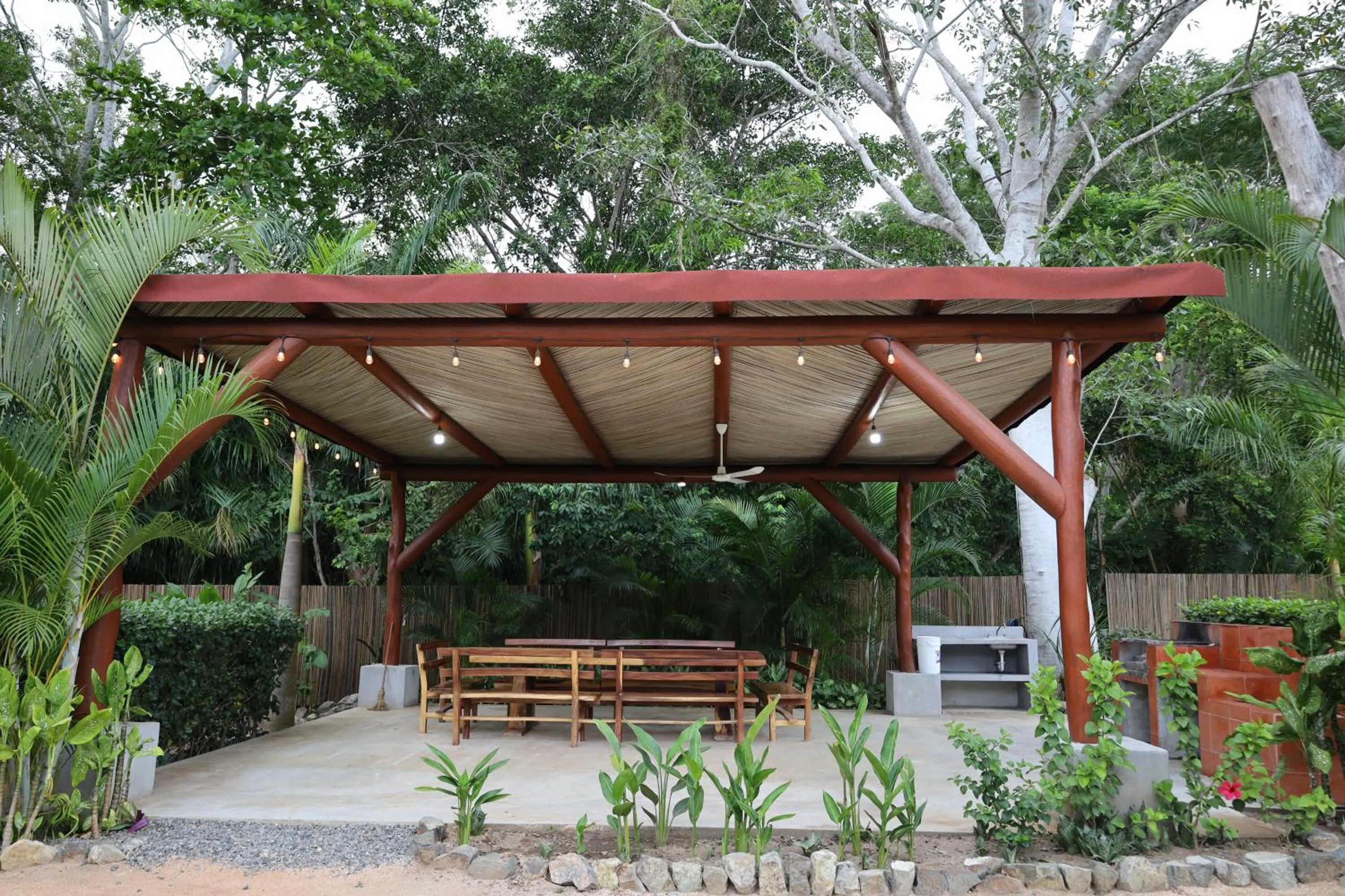 Garden in Solez Zihuatanejo