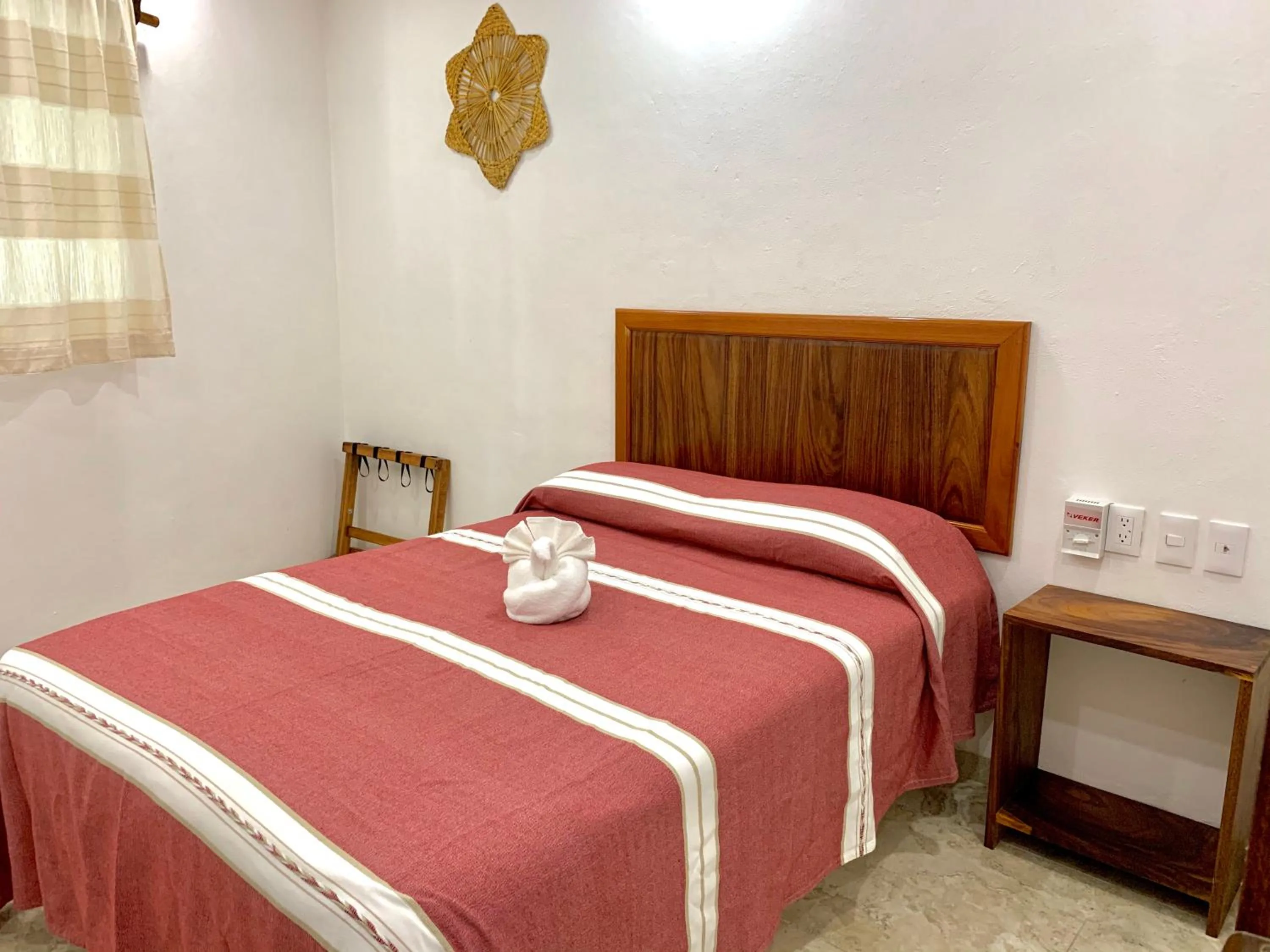 Bed in Solez Zihuatanejo