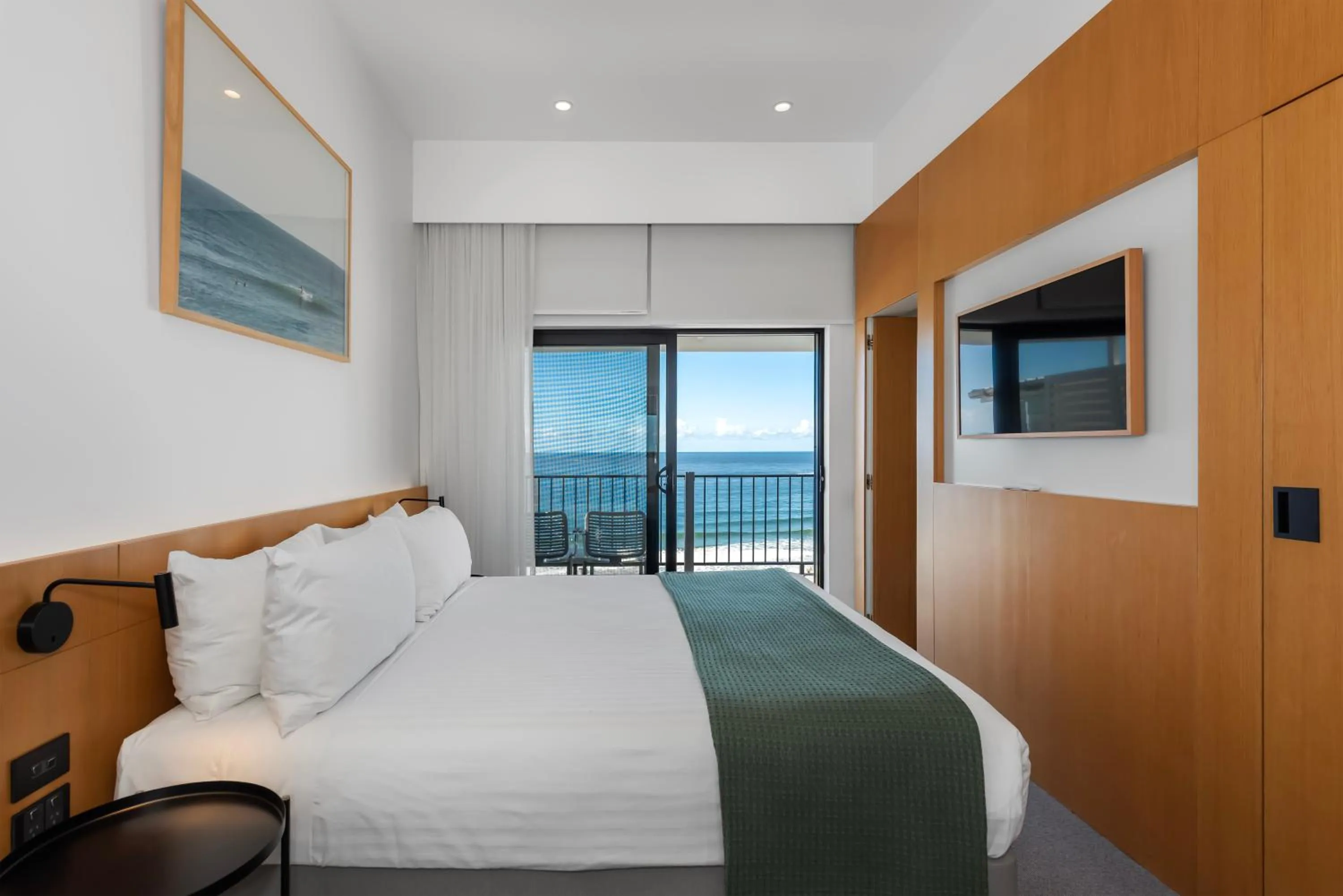 Sea view, Bed in Pacific Hotel Yamba