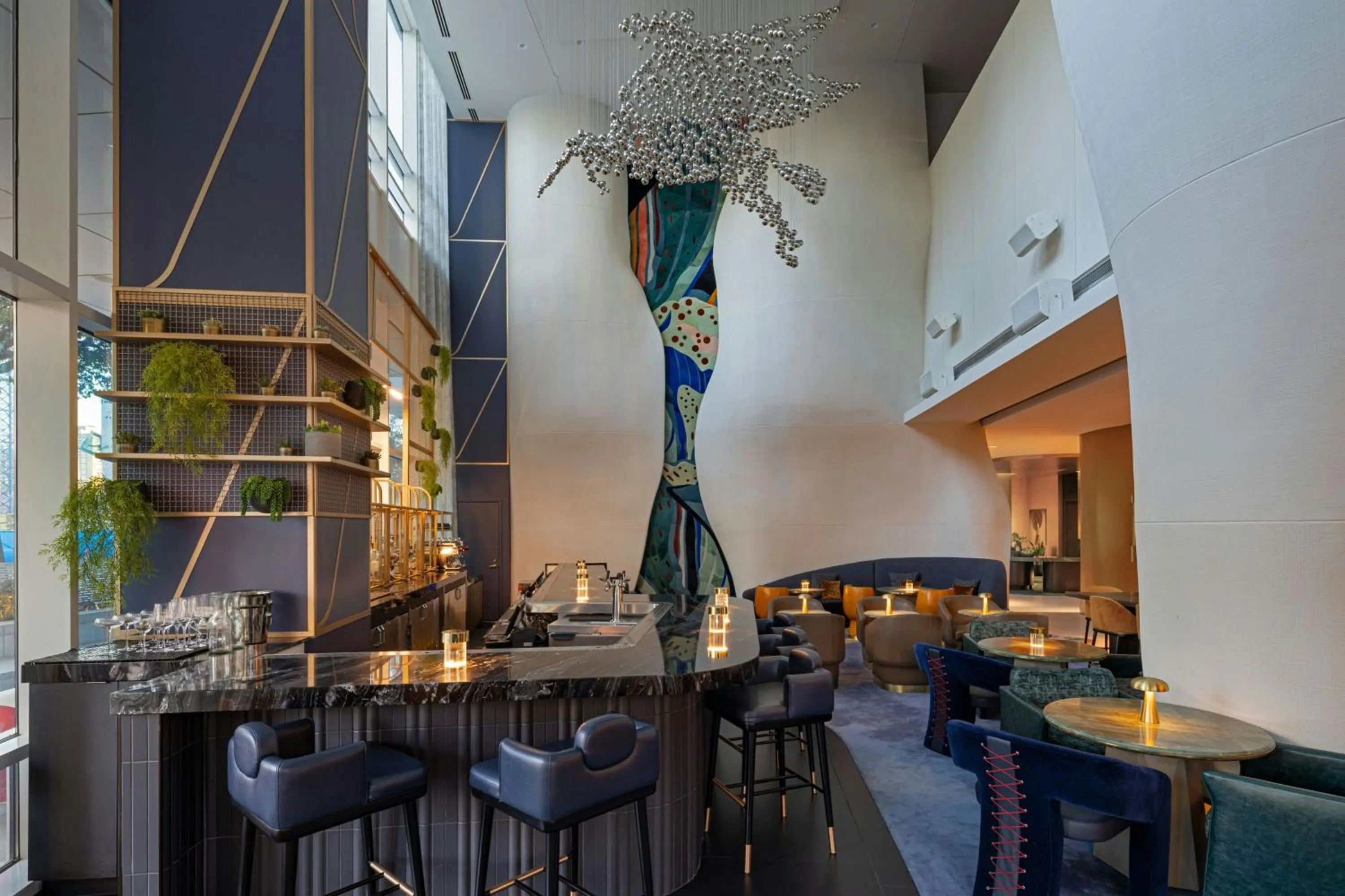 Living room in W Dallas