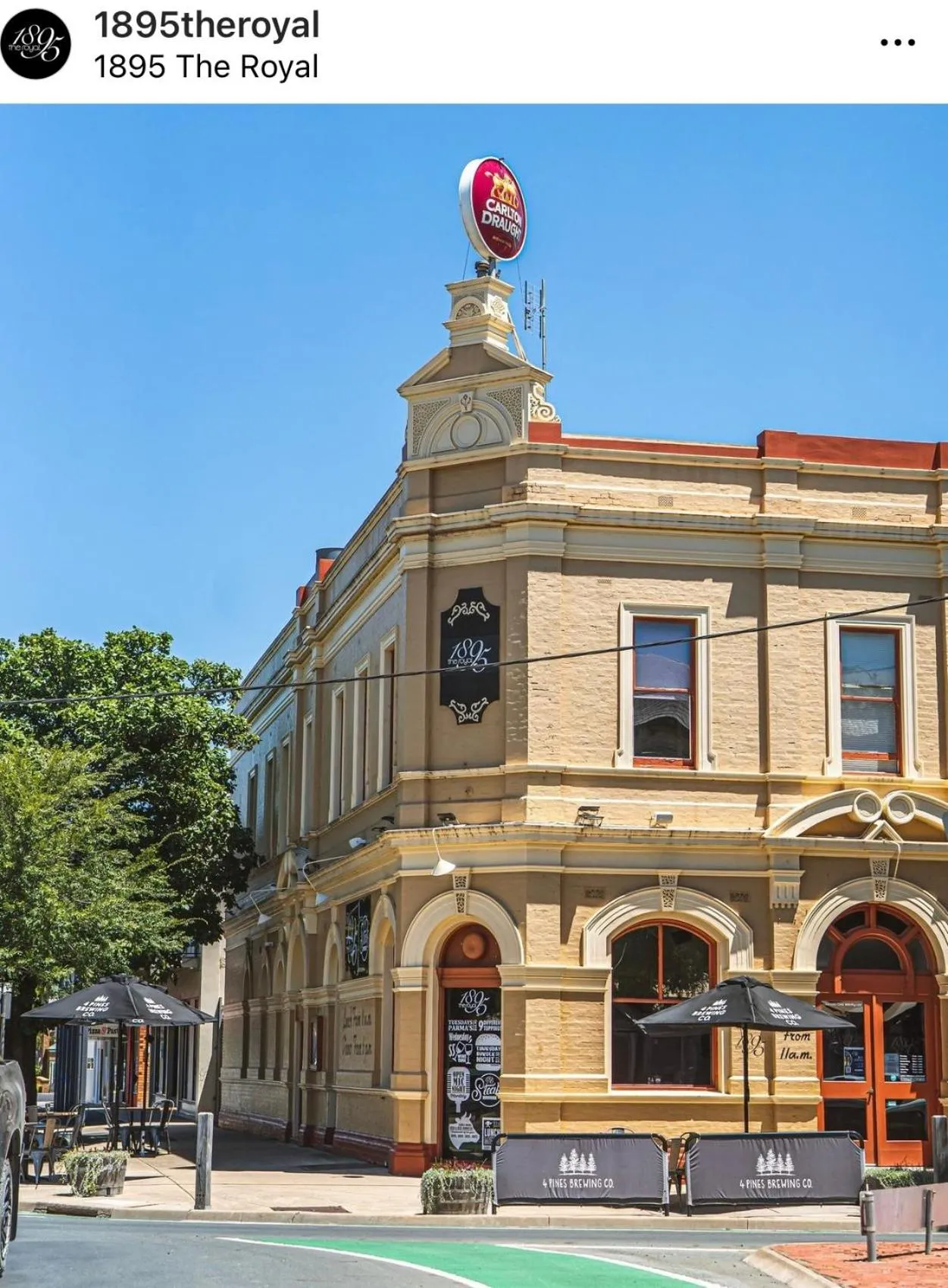 Restaurant/places to eat in Clocktower Suites