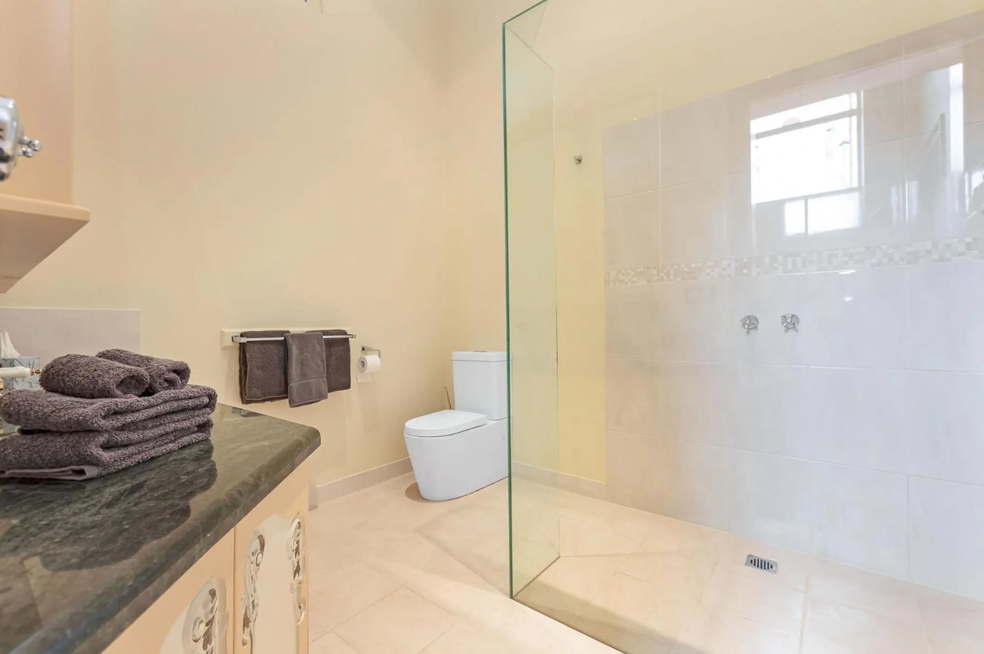 Bathroom in Clocktower Suites