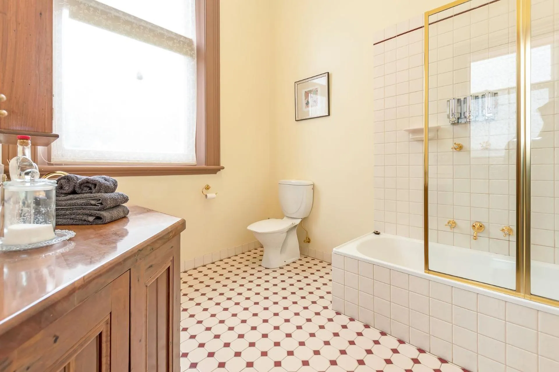 Bathroom in Clocktower Suites
