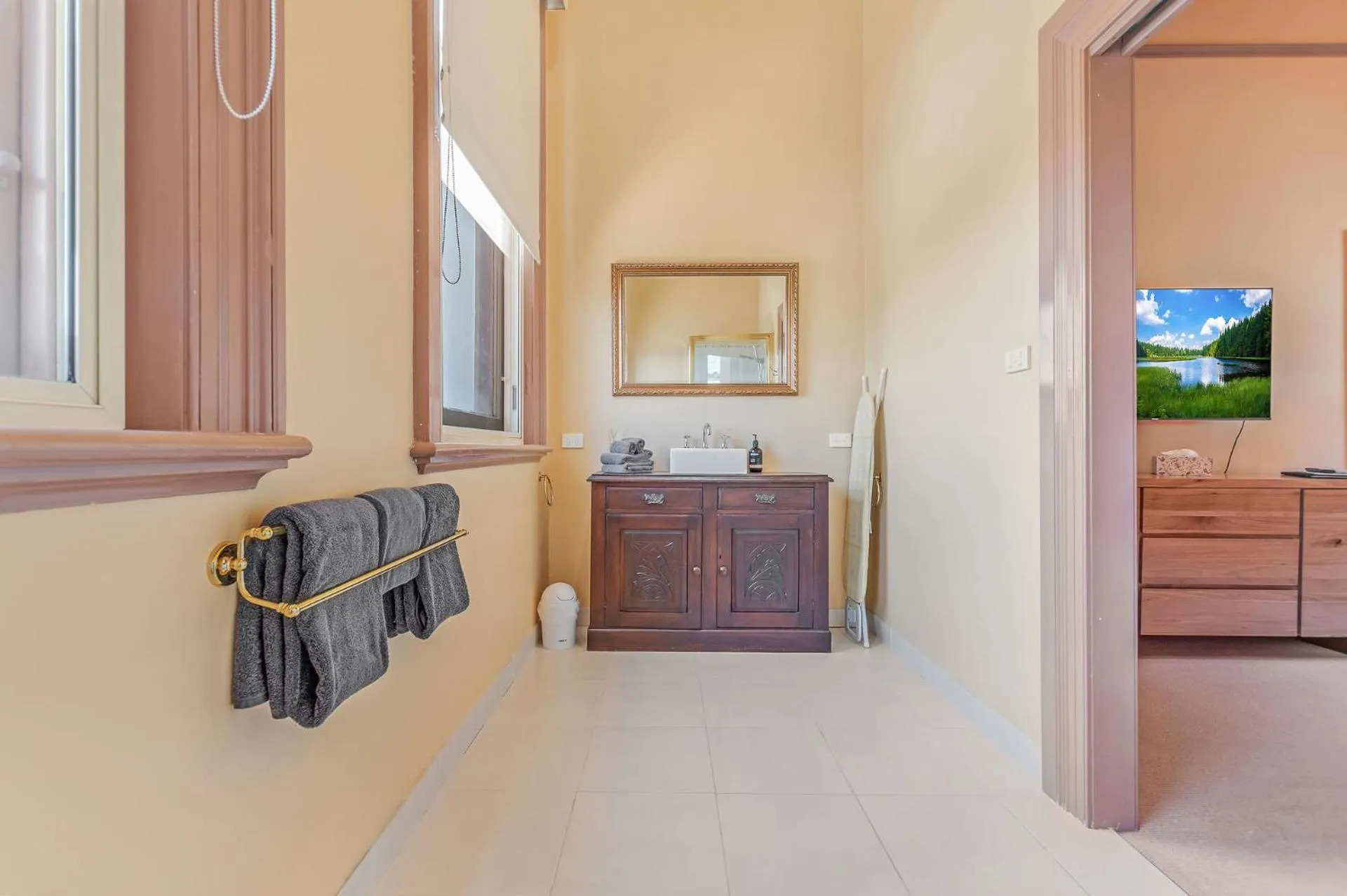 Bathroom in Clocktower Suites