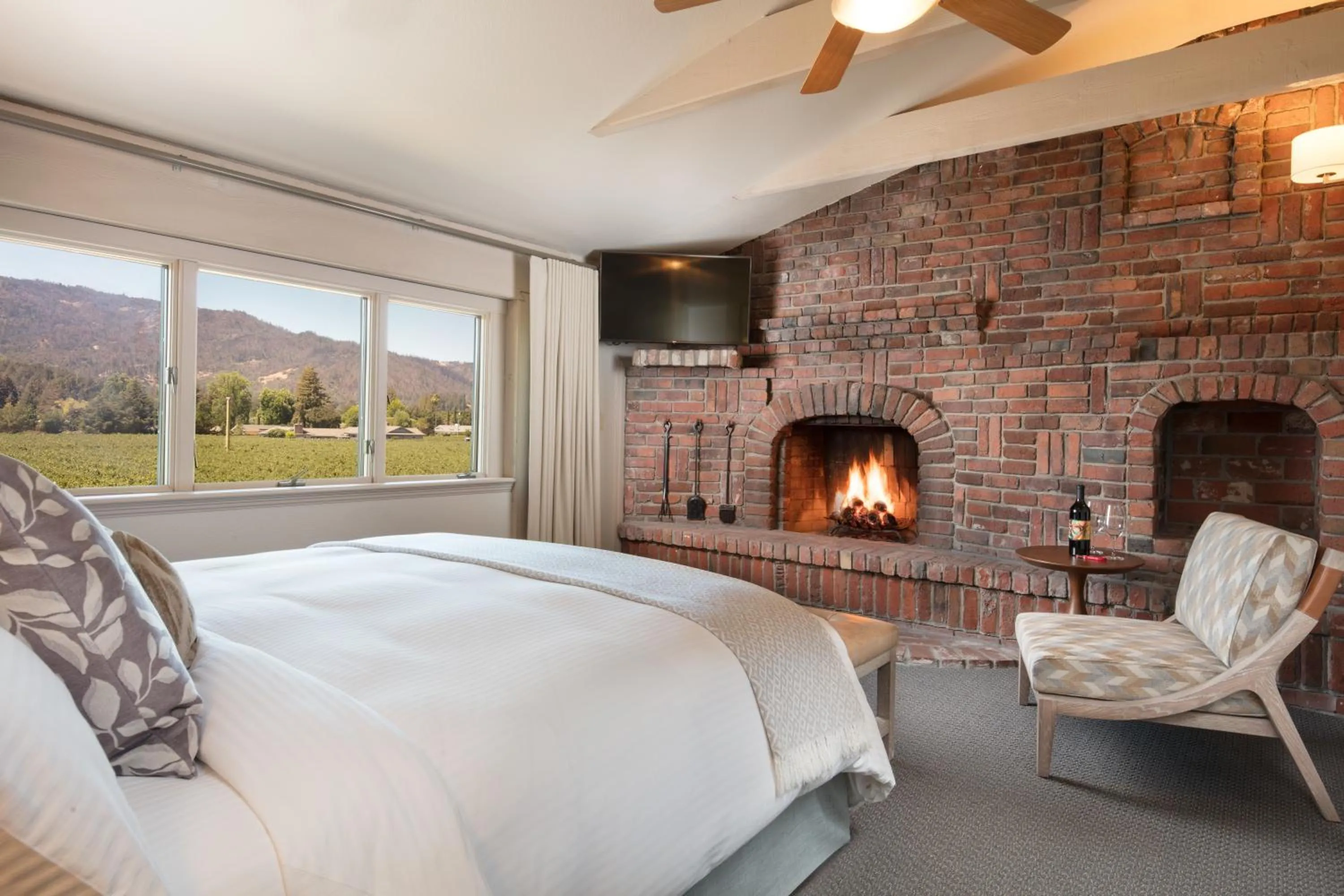 Bedroom in Harvest Inn