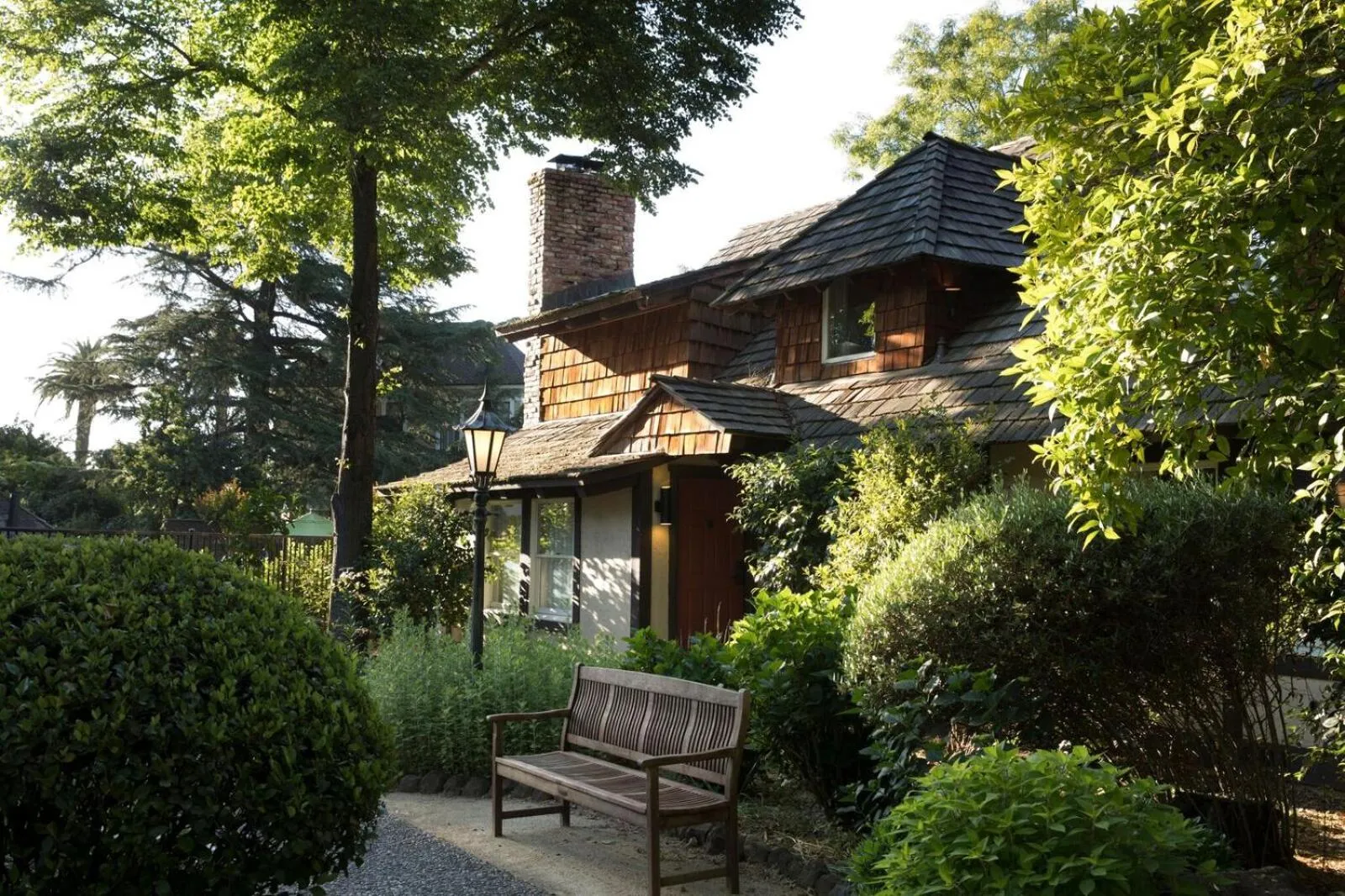 Garden in Harvest Inn