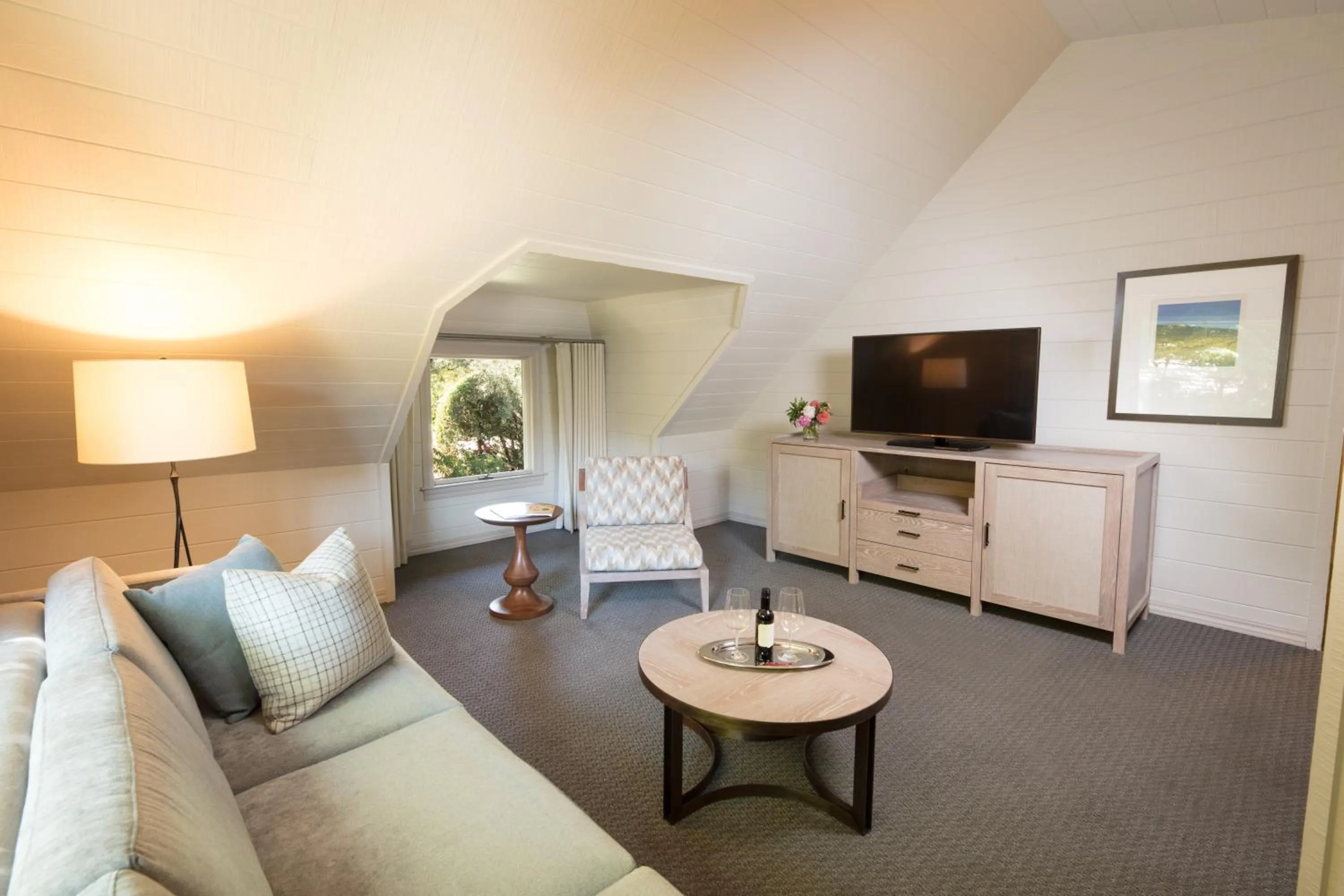 Living room in Harvest Inn