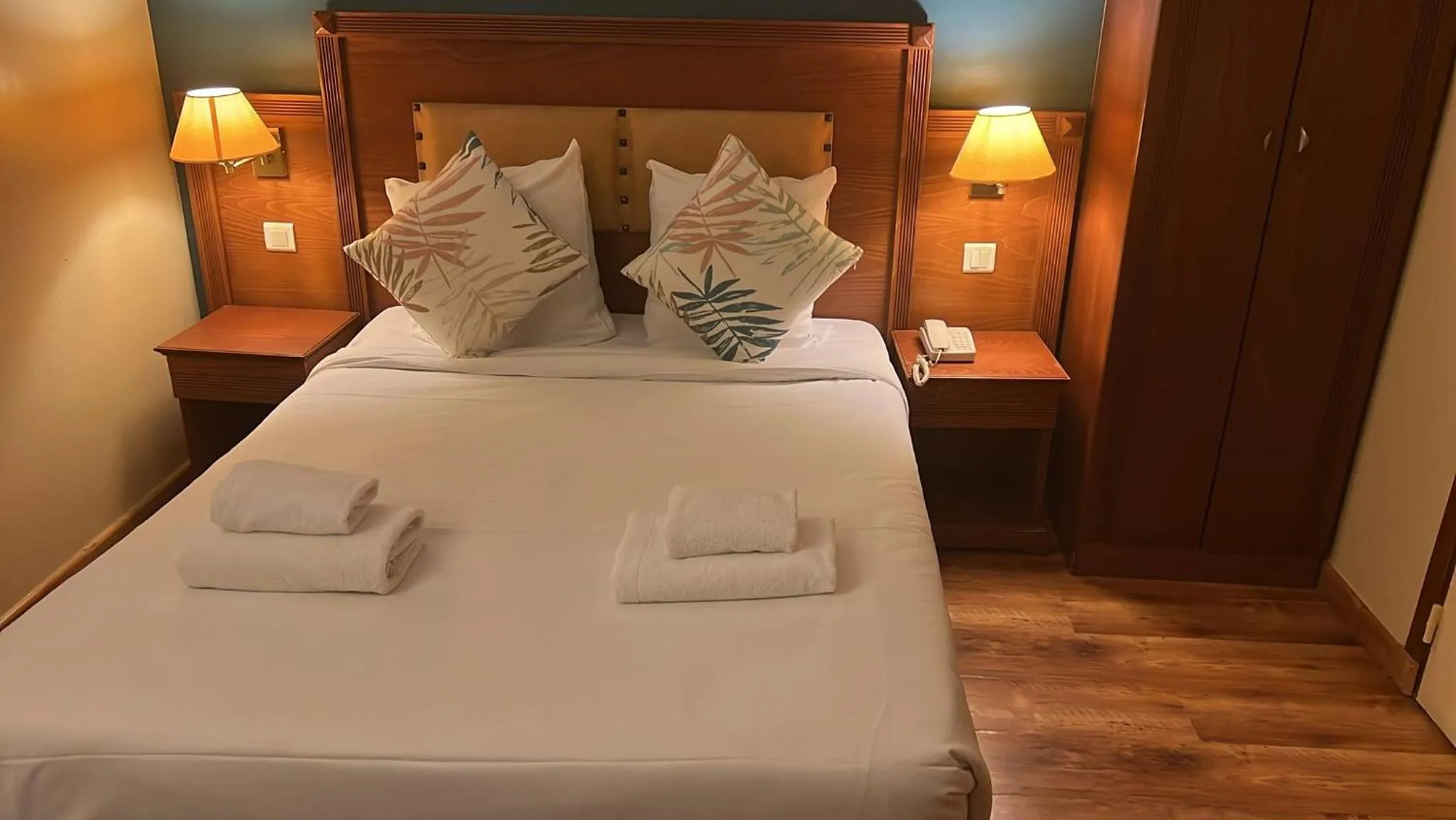 Bed in 121 Paris Hotel