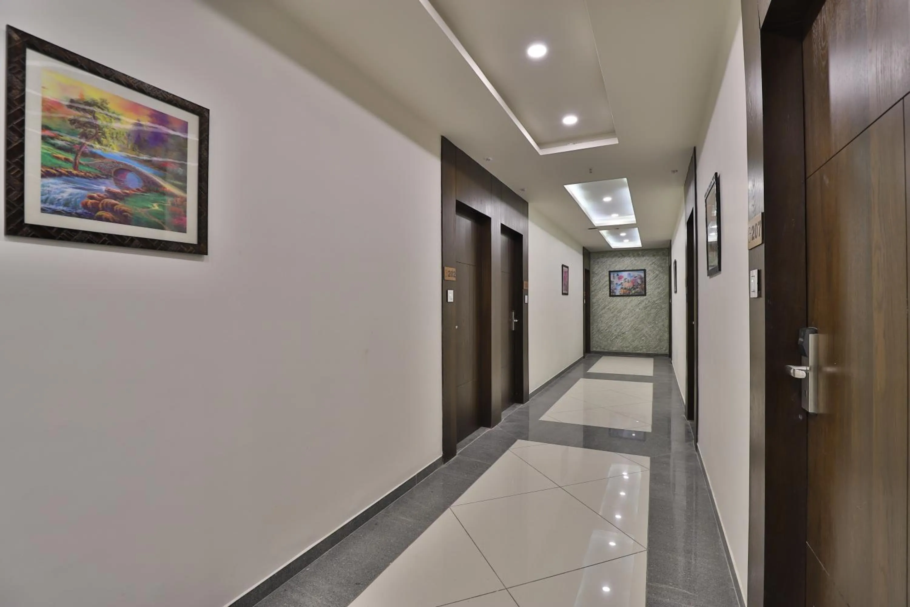 Balcony/Terrace in Hotel Orbit