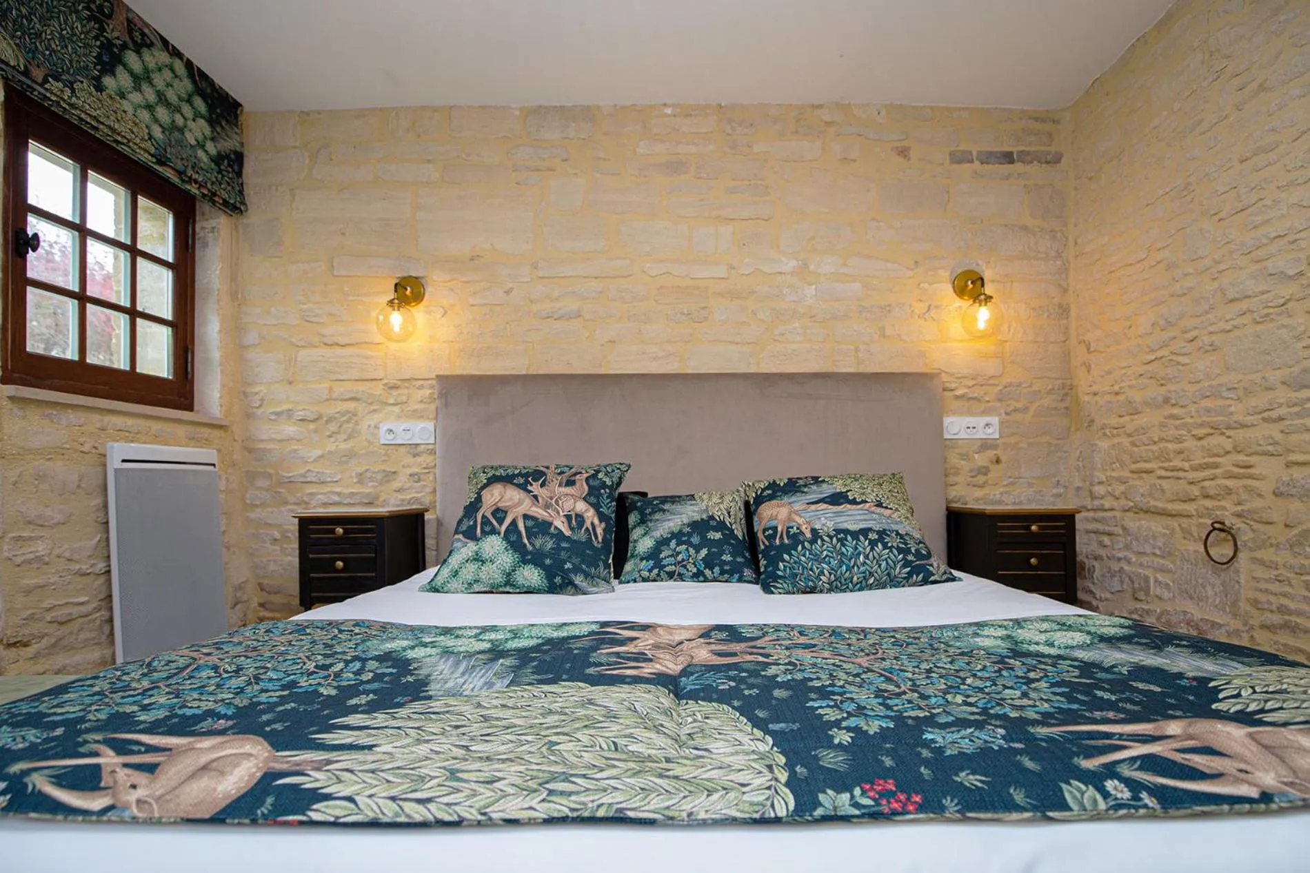 Bed in Ferme de la Rançonnière - Hôtel & Restaurant