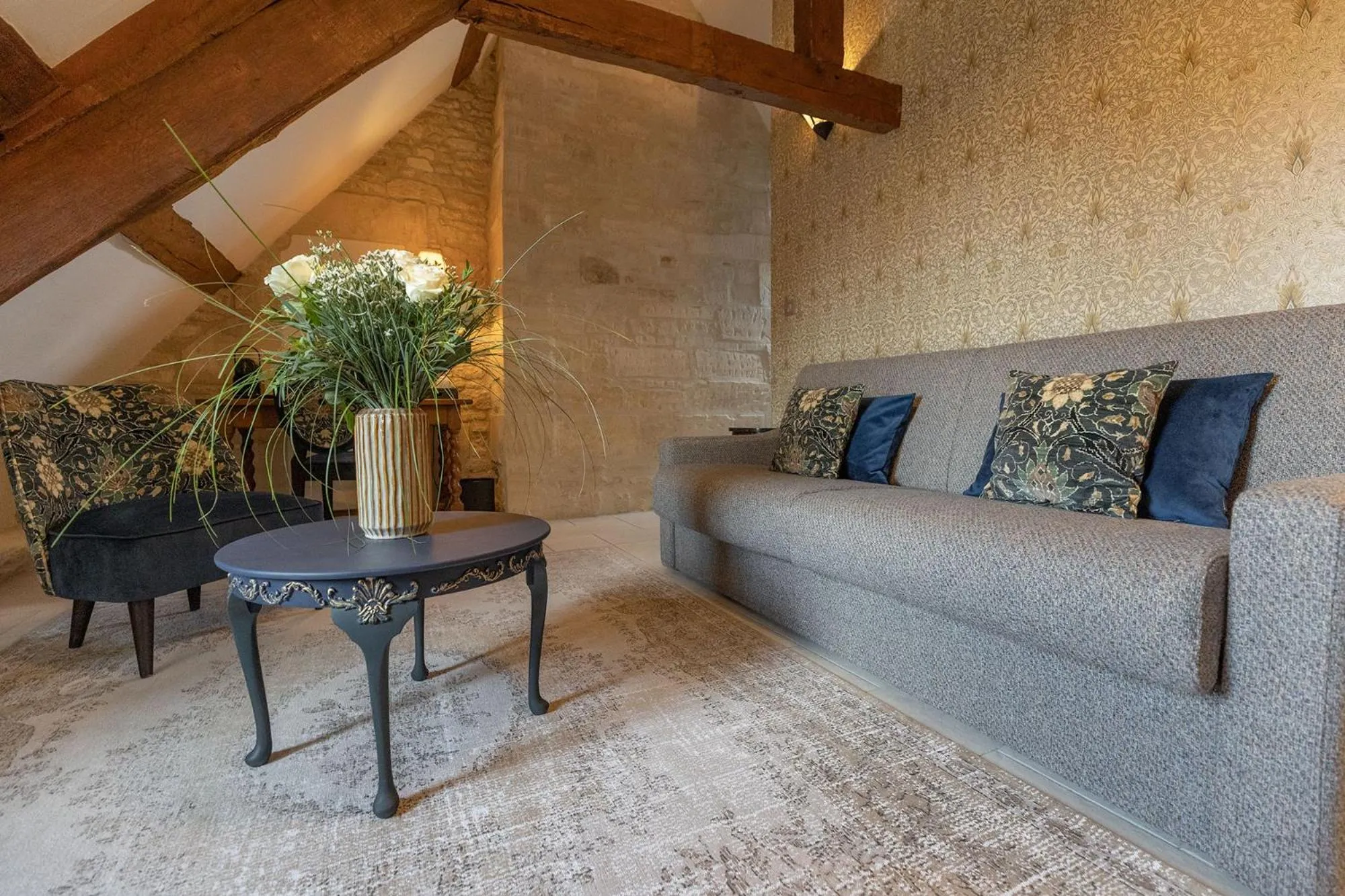 Living room in Ferme de la Rançonnière - Hôtel & Restaurant