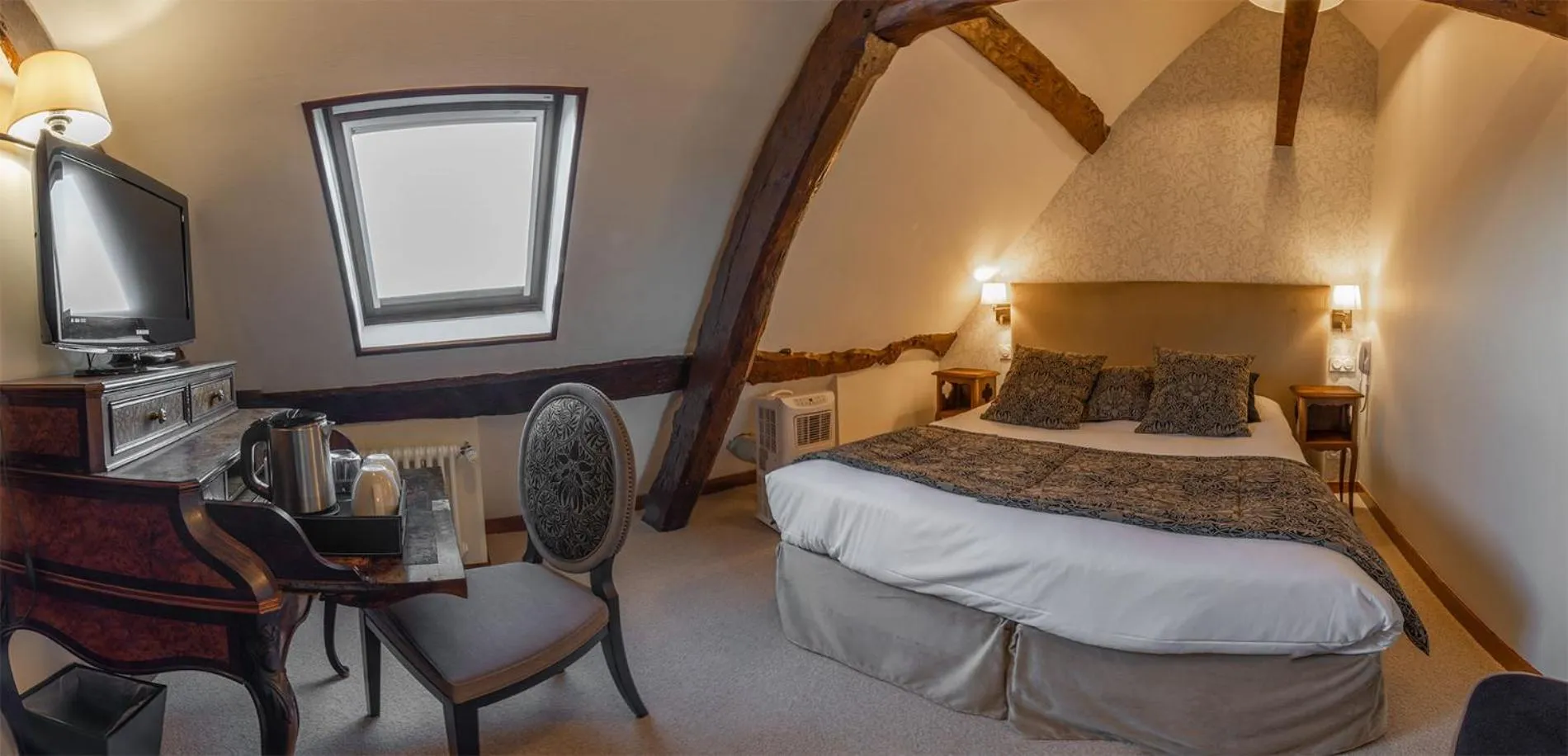 Bed in Ferme de la Rançonnière - Hôtel & Restaurant