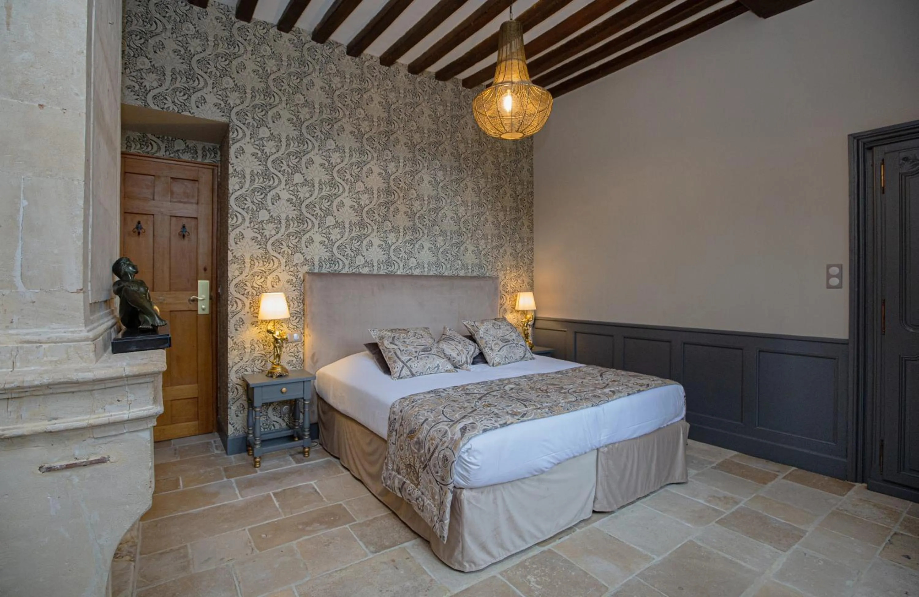 Bed in Ferme de la Rançonnière - Hôtel & Restaurant