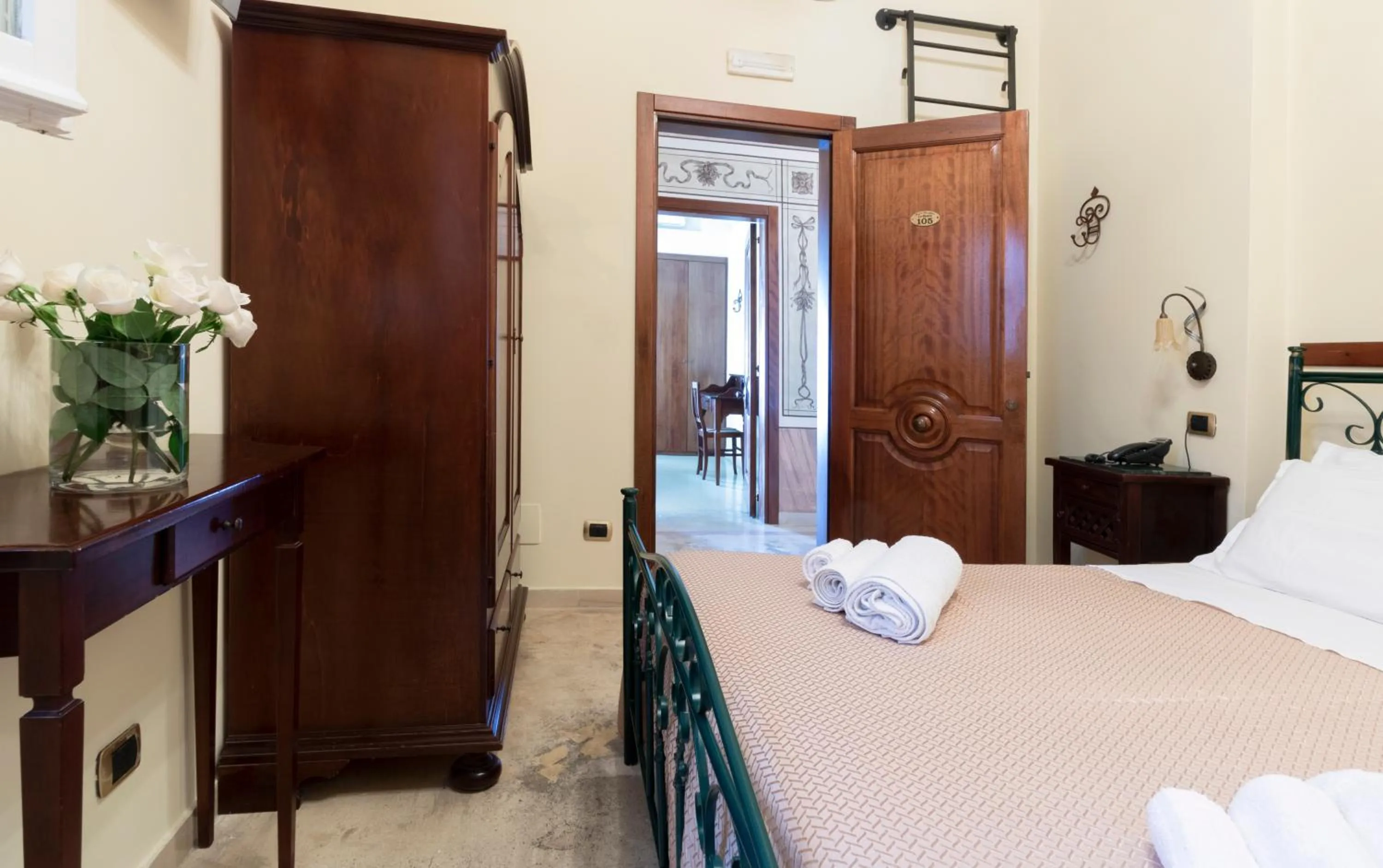 Bedroom, Bed in B&B La Riviera