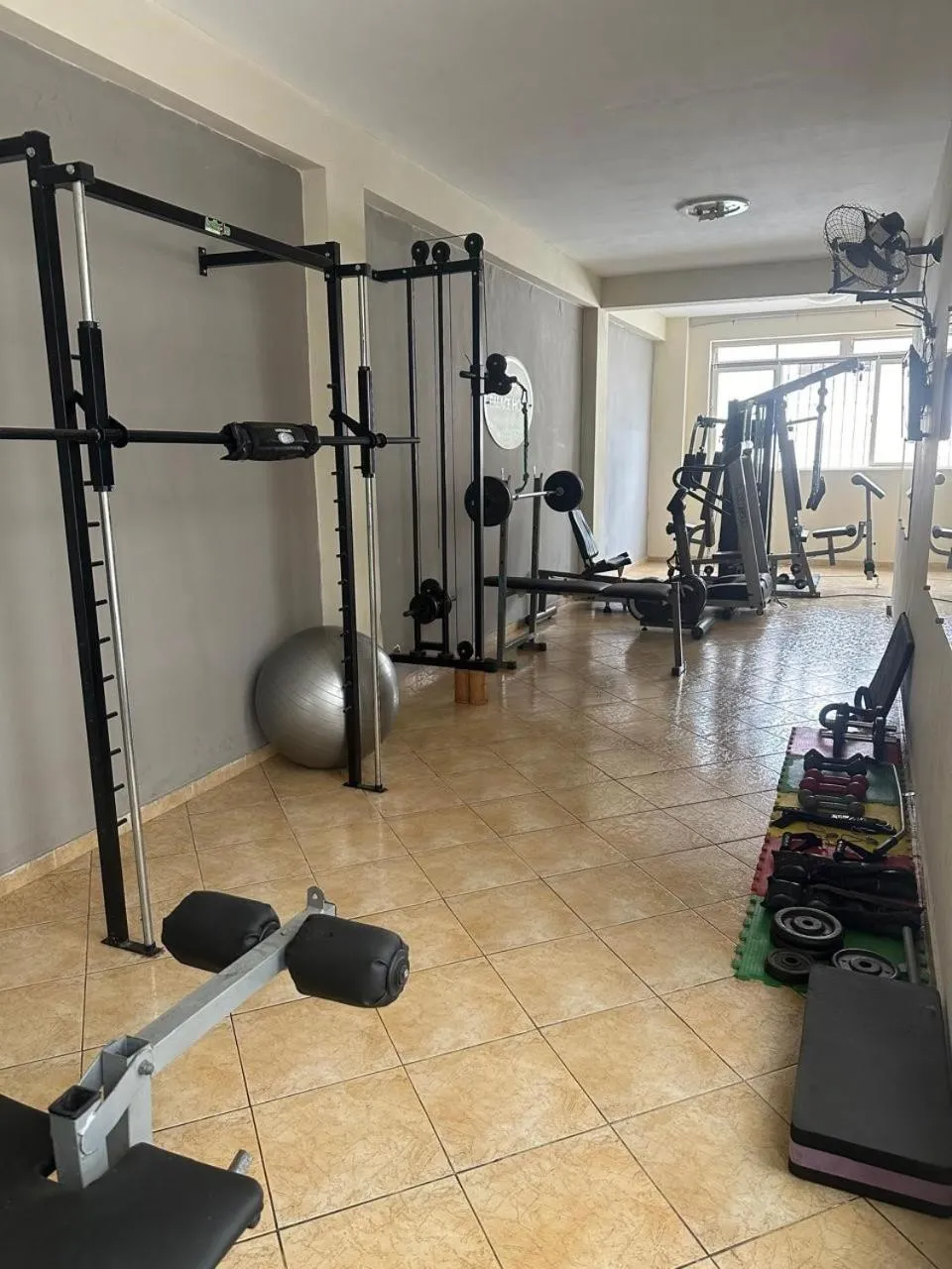 Fitness centre/facilities in Palace Hotel