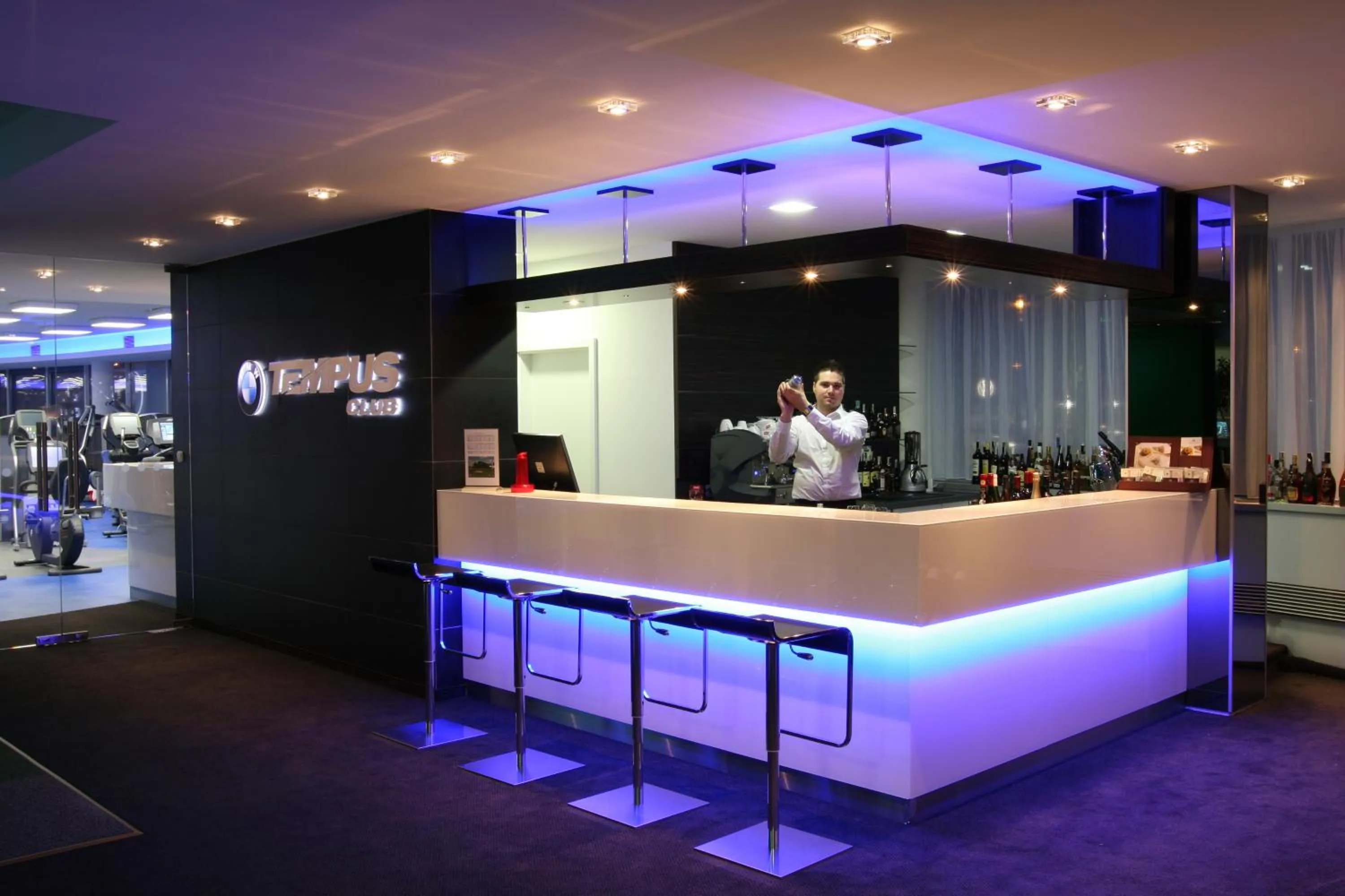 Lobby or reception in Tempus Club Garni Hotel