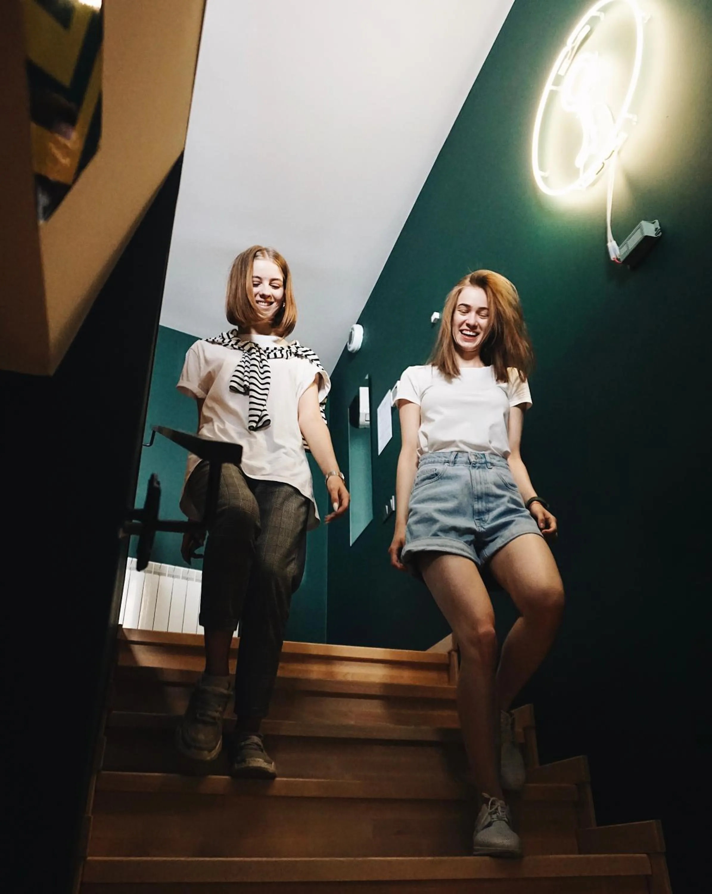 People in Yard Hostel & Coffee