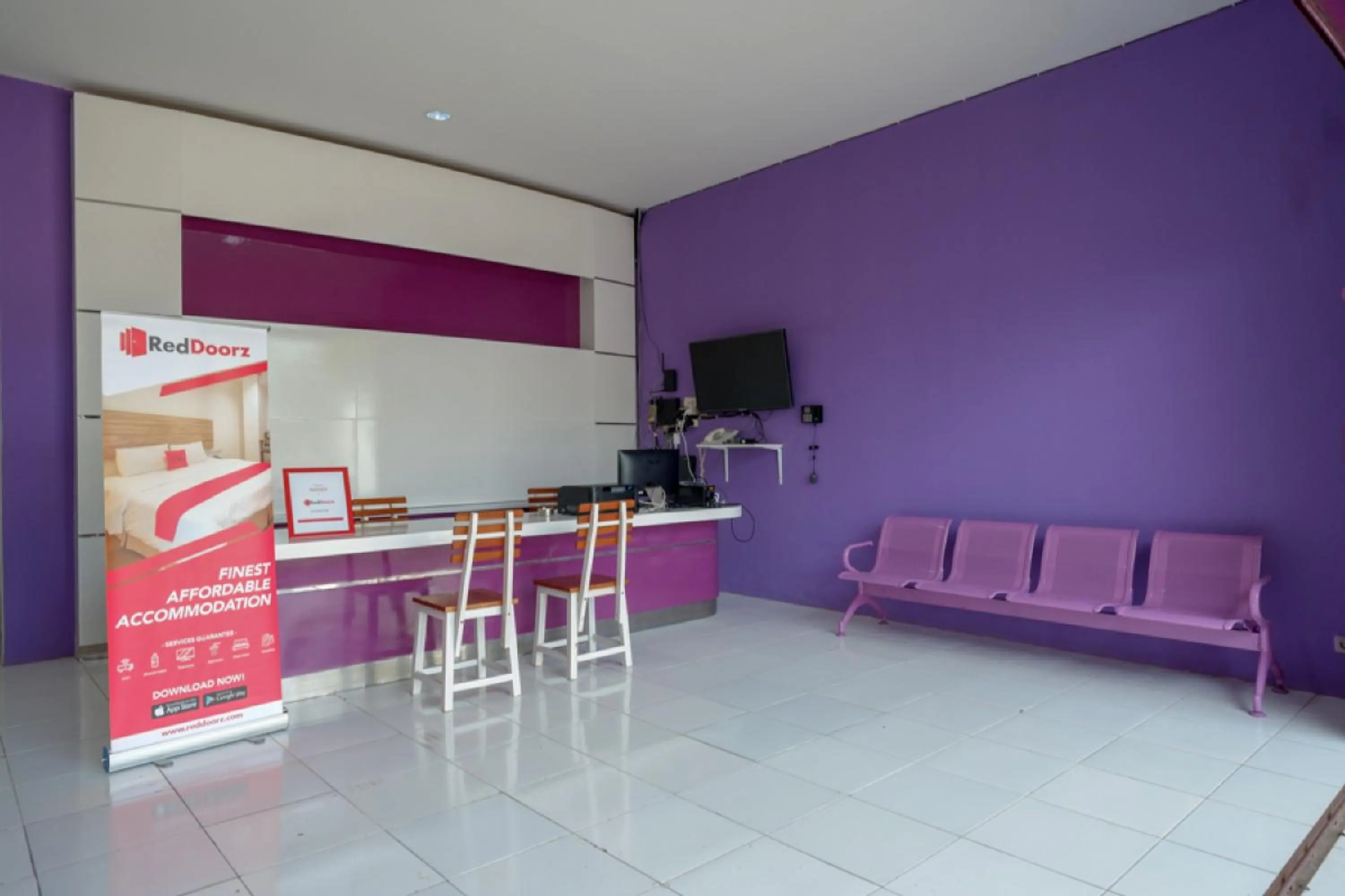 Lobby or reception in RedDoorz near Alun Alun Kaliwungu Kendal