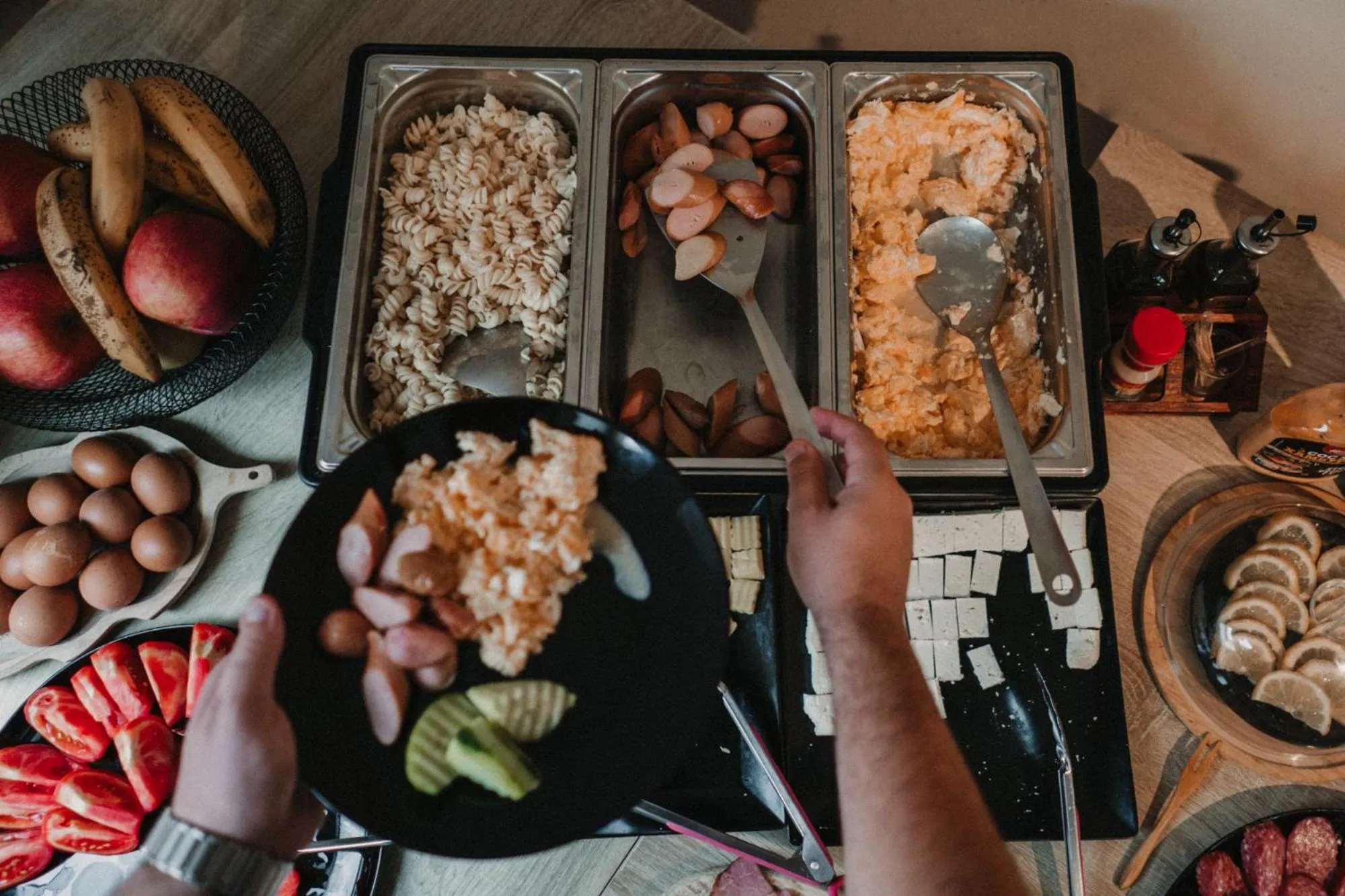 Breakfast in ADEO HOTEL Sport & SPA