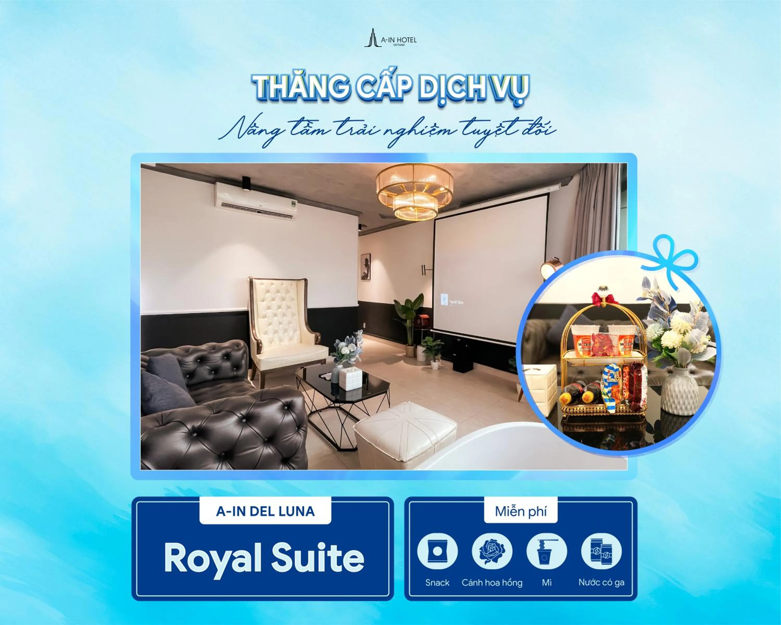 Food and drinks in A In Hotel Del Luna