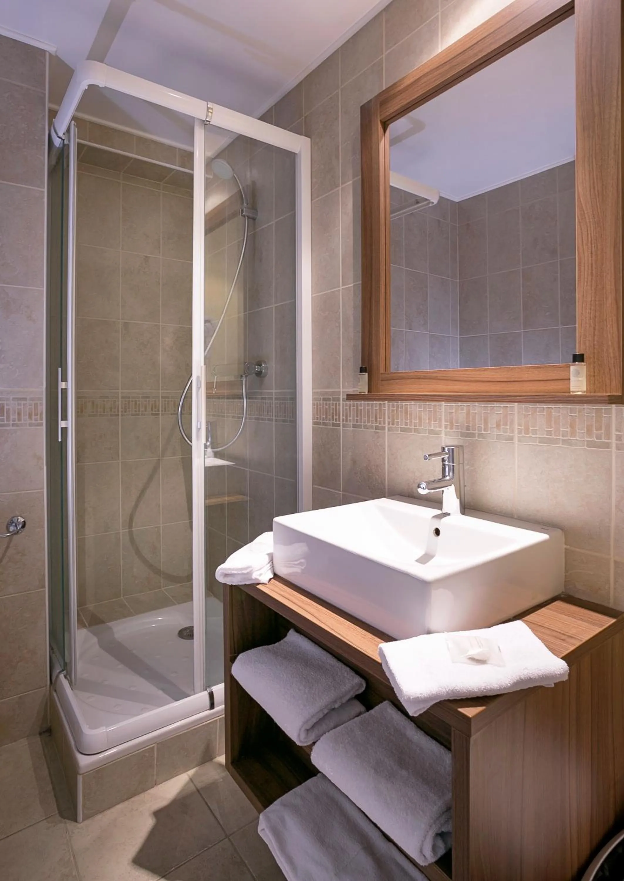 Shower in Résidence MMV Les terrasses d'Isola