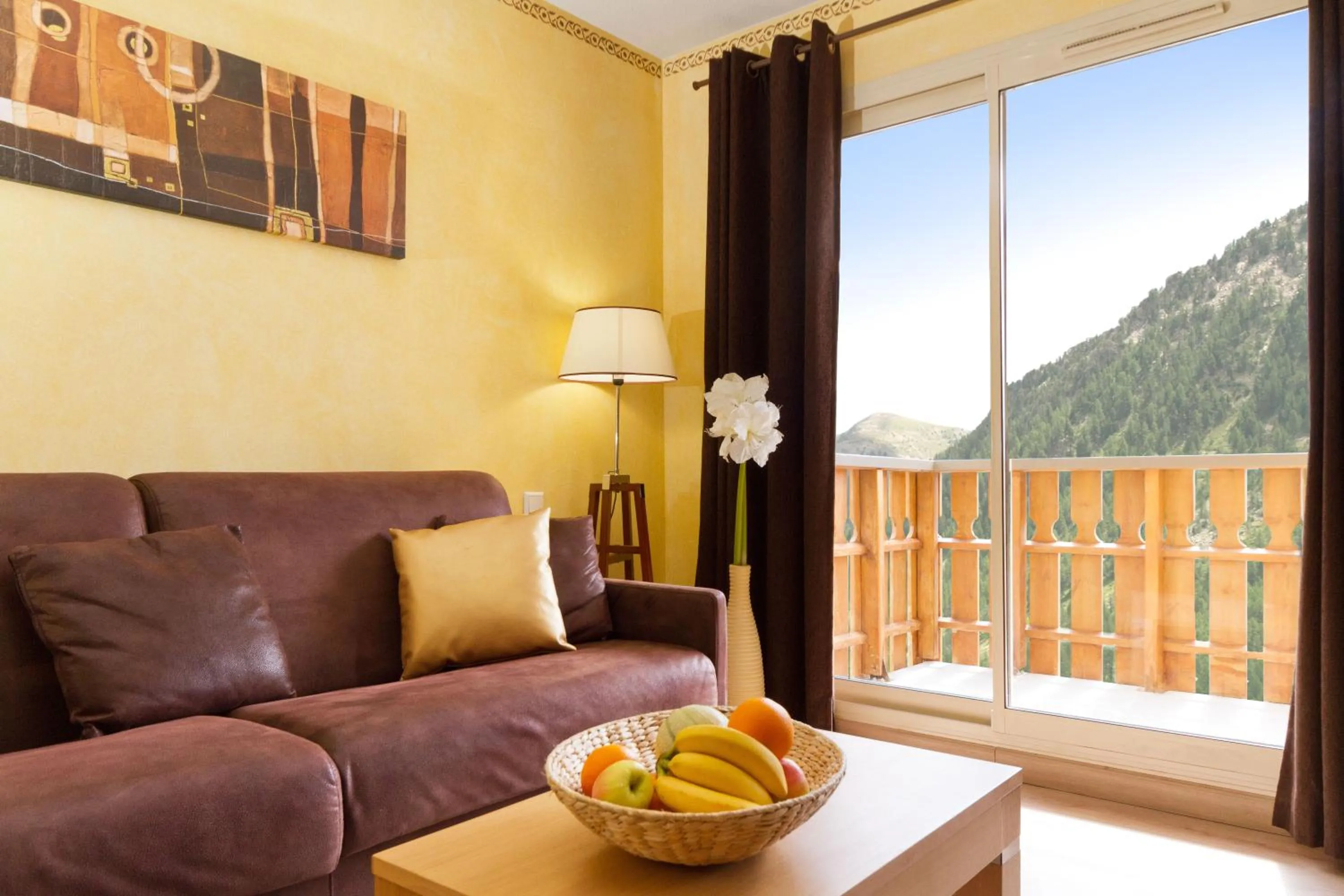 Living room in Résidence MMV Les terrasses d'Isola