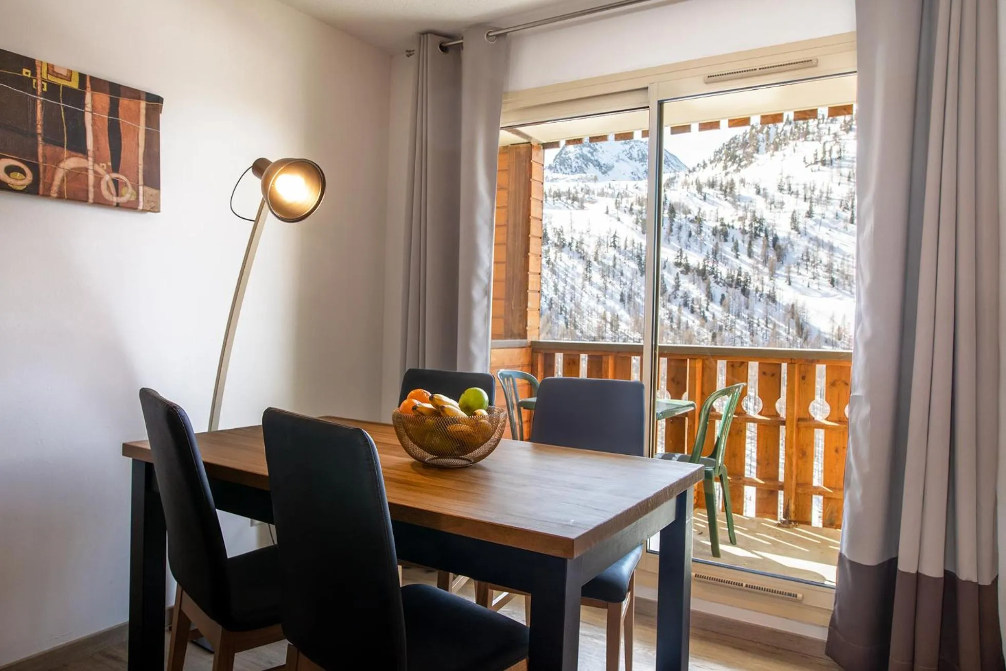 Living room in Résidence MMV Les terrasses d'Isola