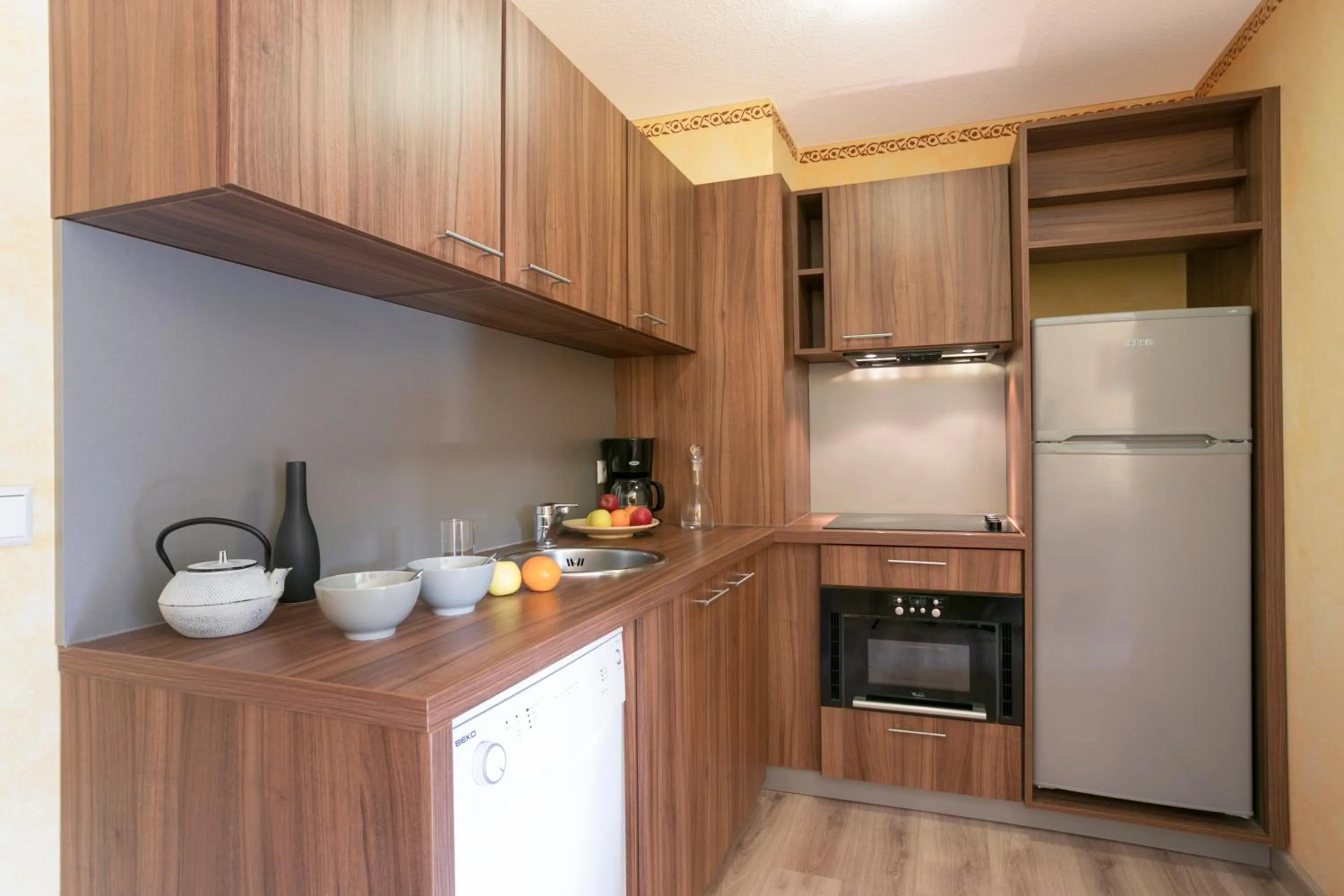 Kitchen or kitchenette in Résidence MMV Les terrasses d'Isola