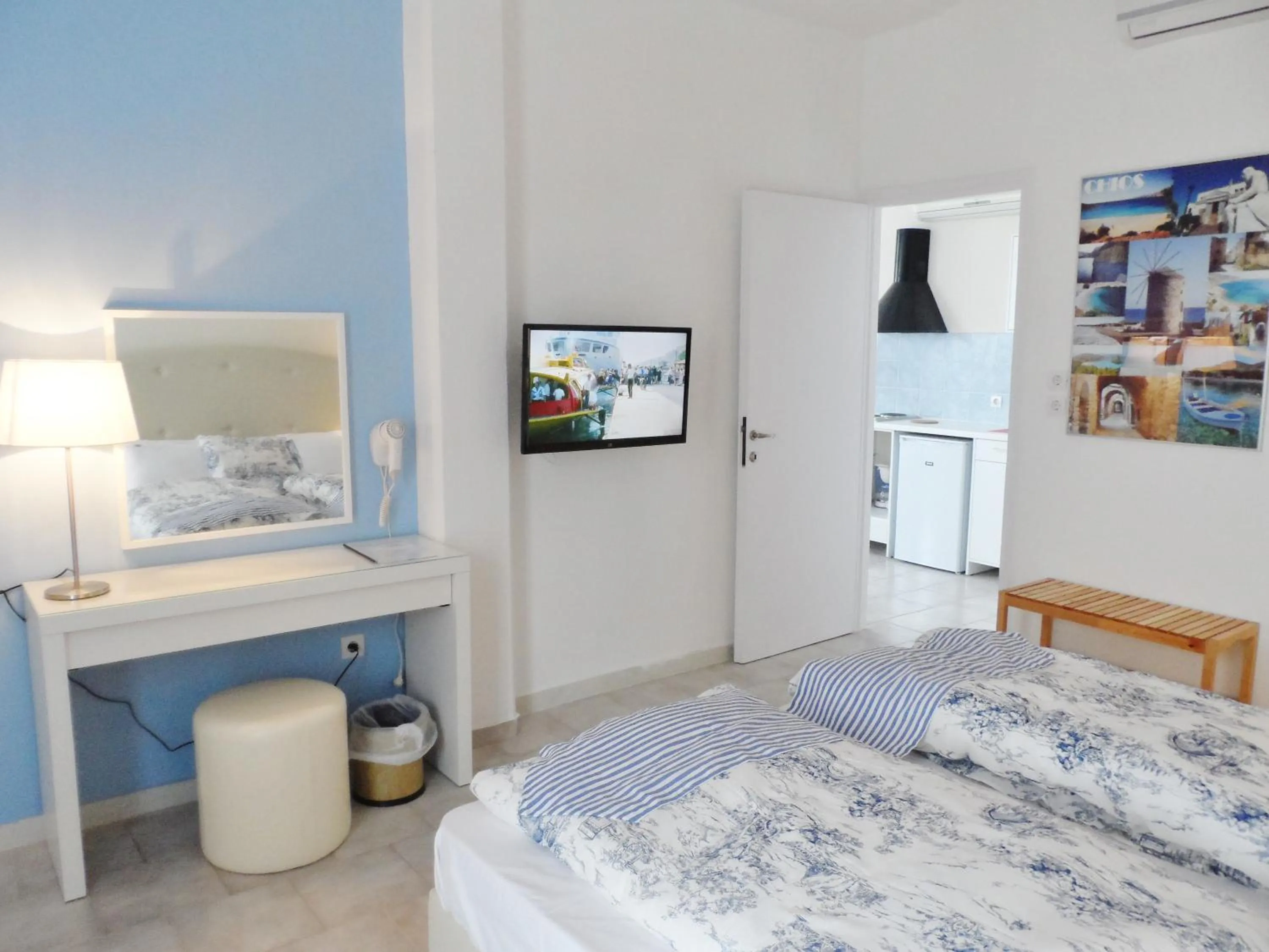 Bedroom, Bed in Seafront Studios and Apartments