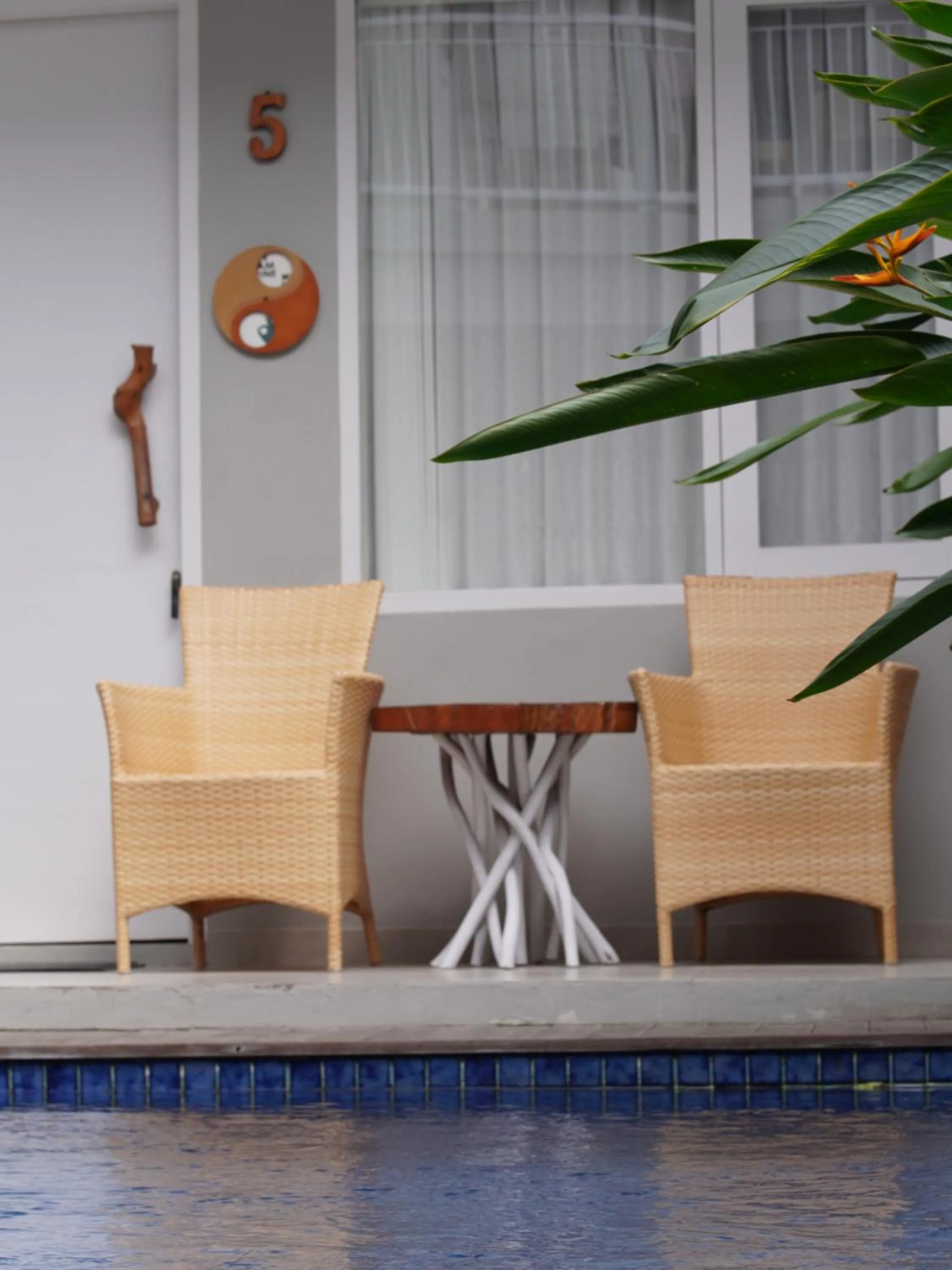 Seating area in Mantra Gili