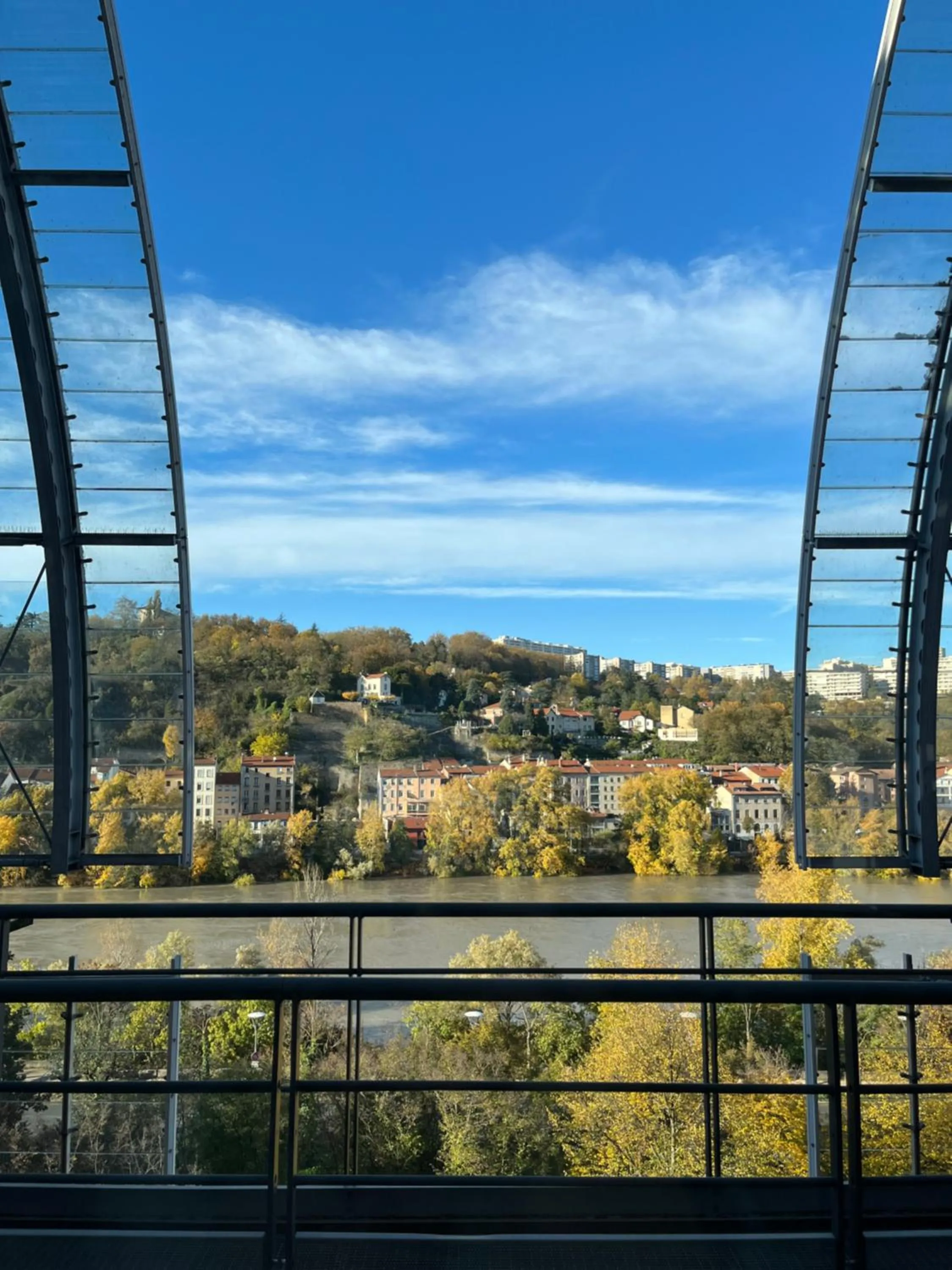 Balcony/Terrace in Lyon Marriott Hotel Cité Internationale