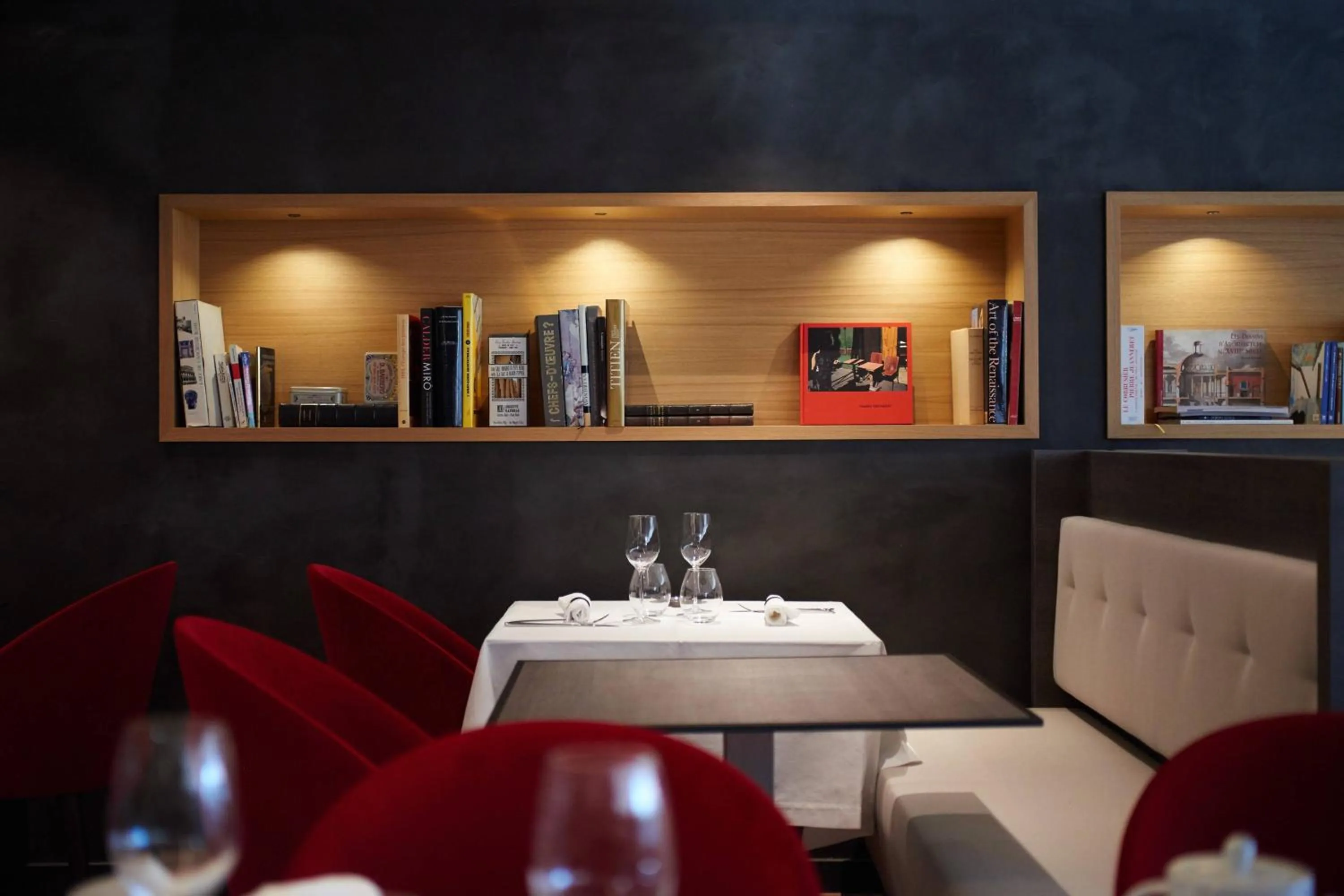 Restaurant/places to eat in Lyon Marriott Hotel Cité Internationale