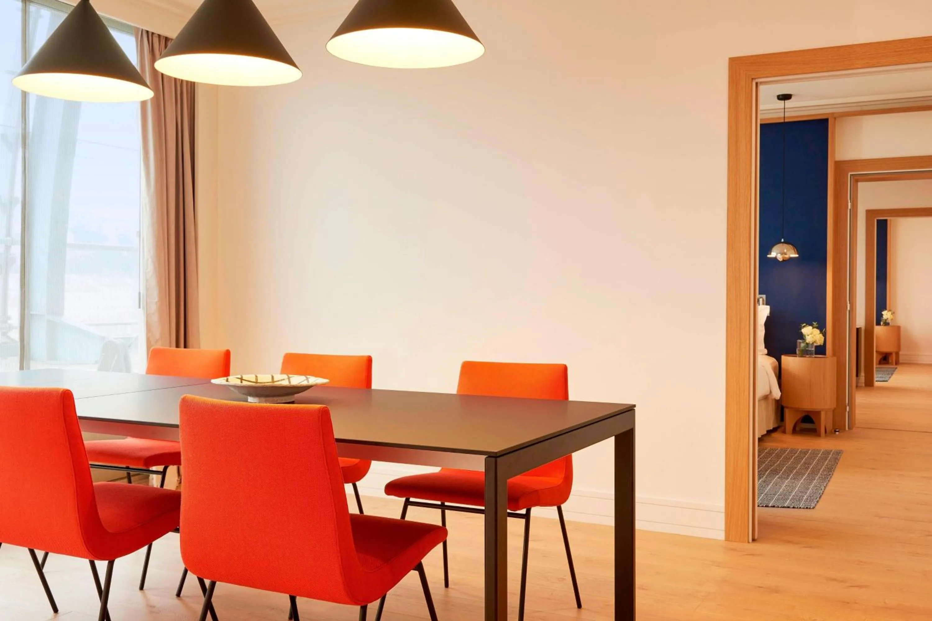 Photo of the whole room in Lyon Marriott Hotel Cité Internationale