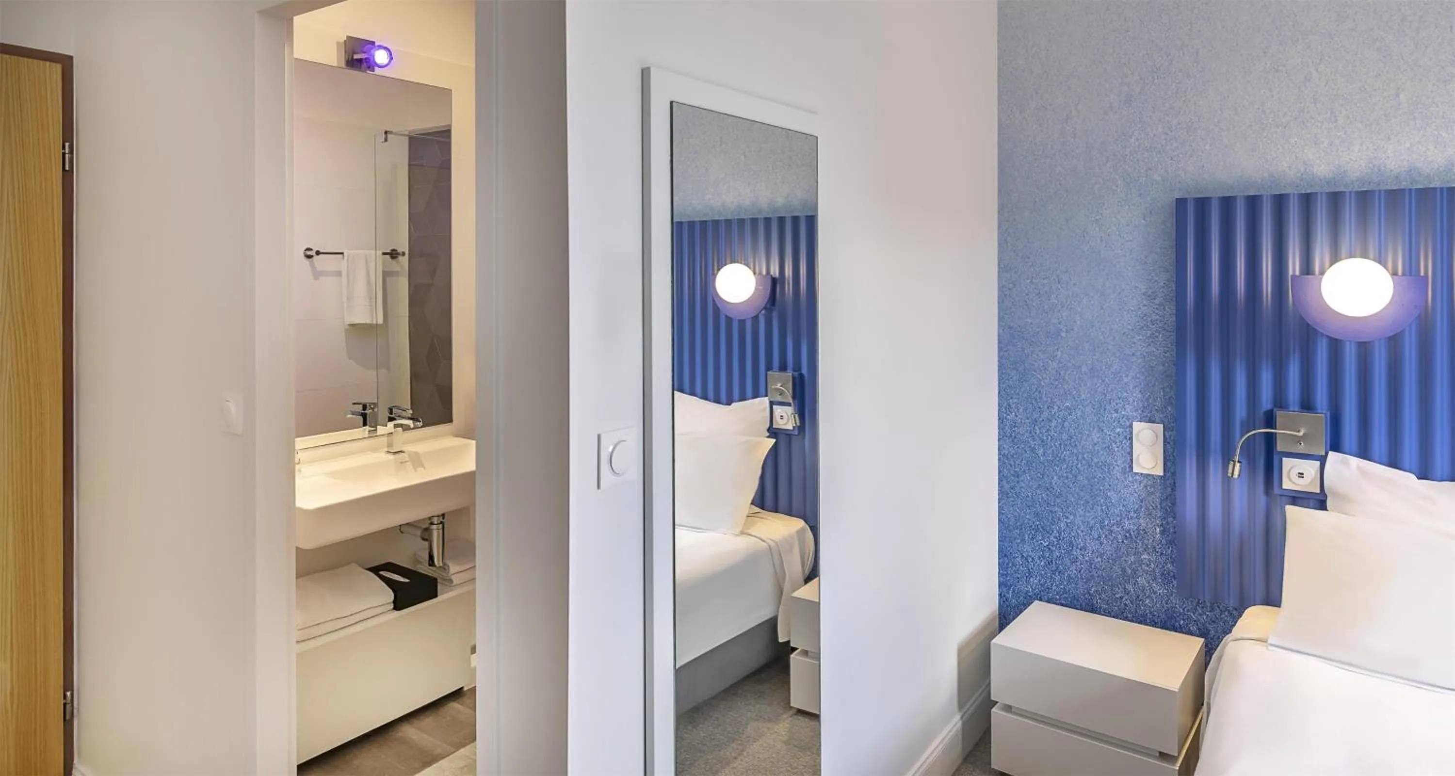 Bedroom in Best Western Poitiers Centre Le Grand Hôtel