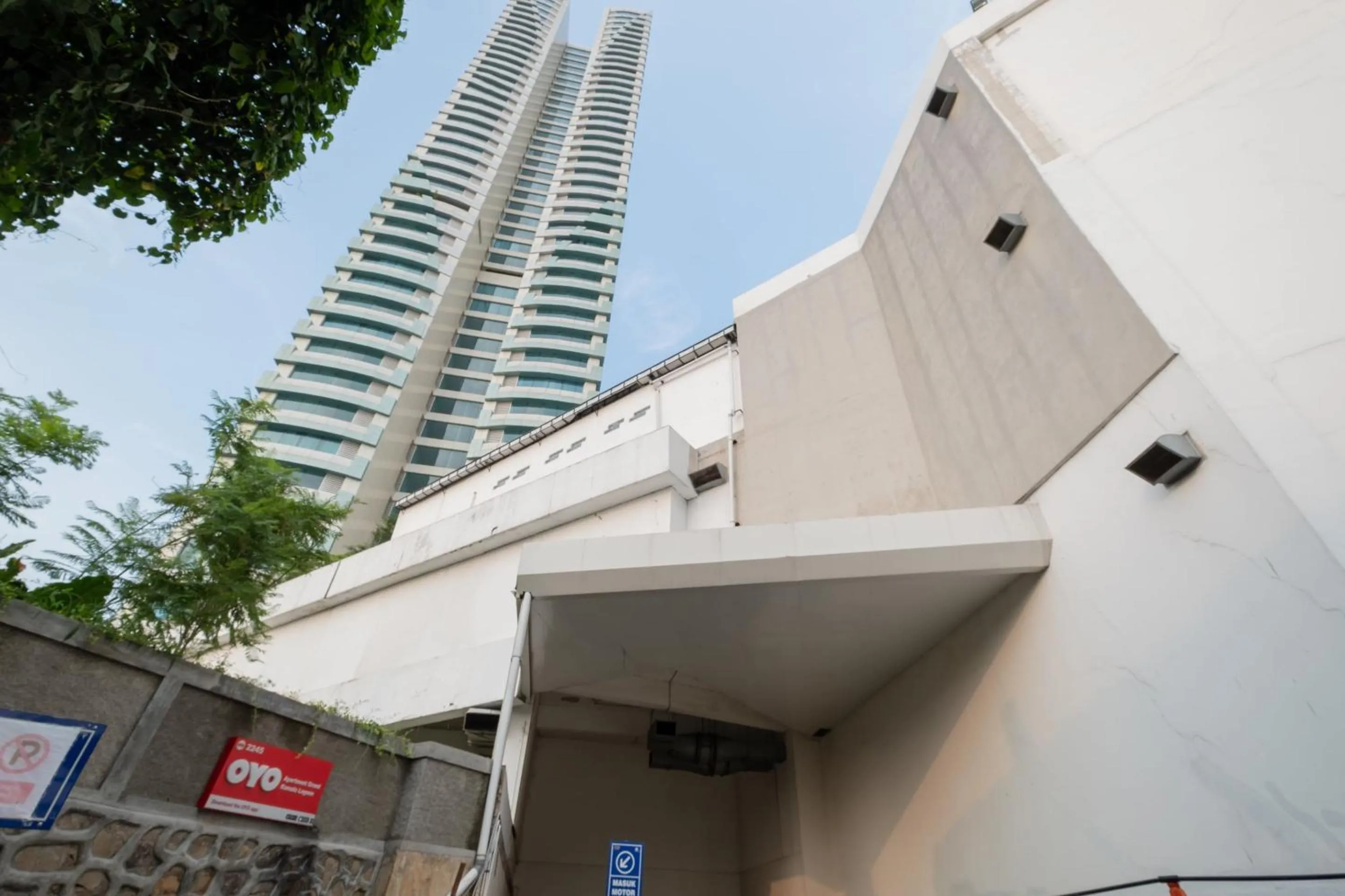 Facade/entrance in OYO 2245 Apartment Grand Kamala Lagoon