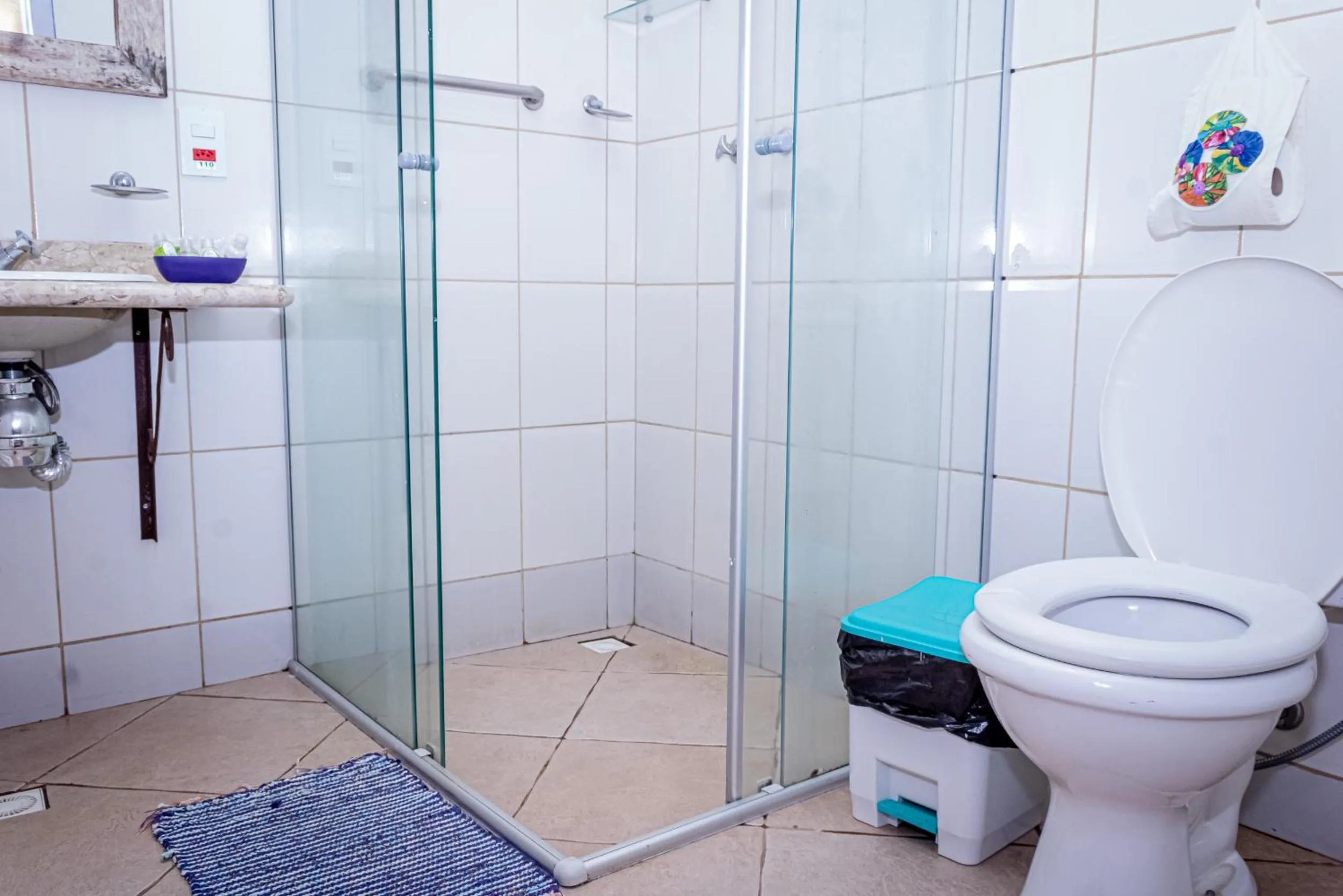 Bathroom in Casa de Violeta Pousada