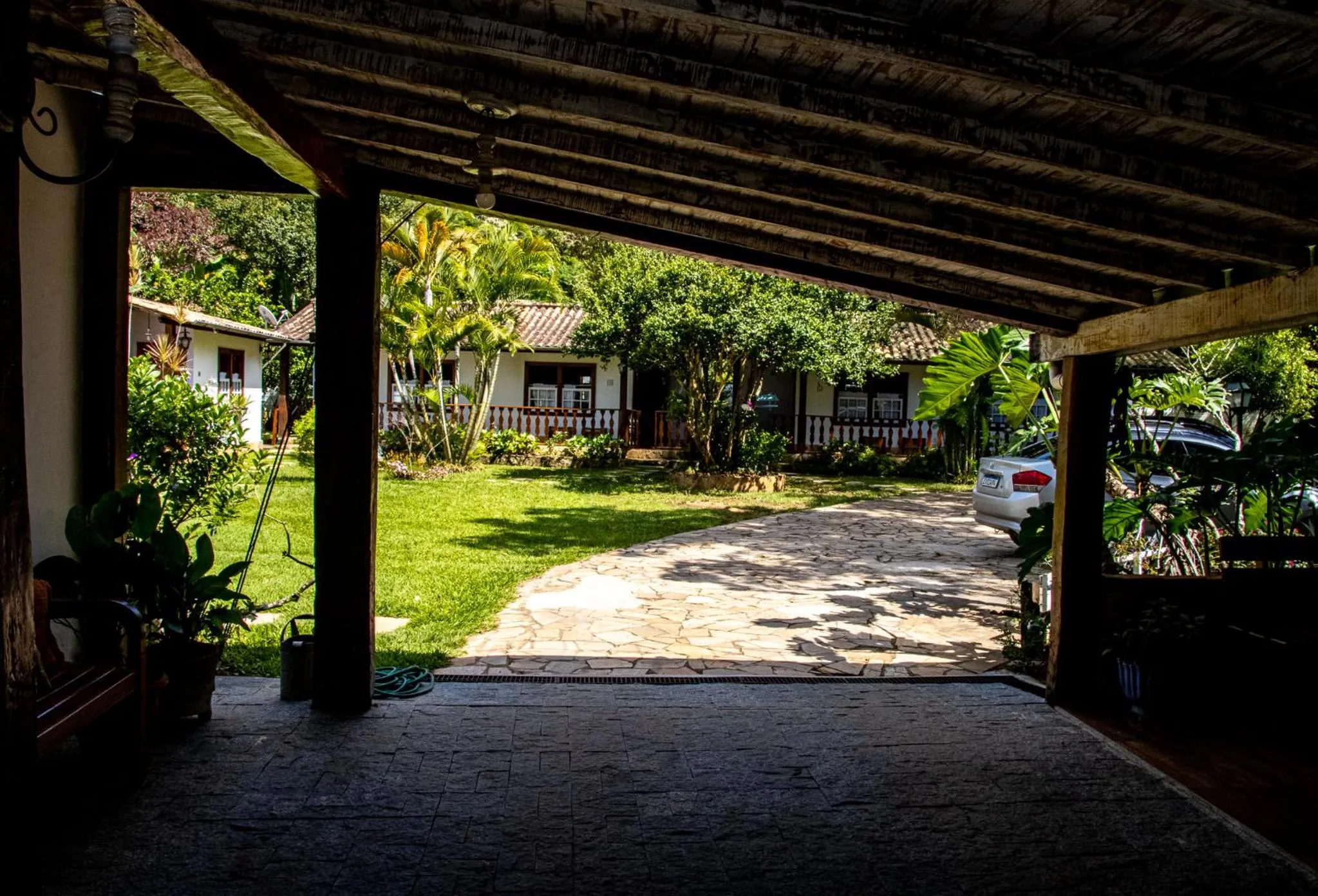 Property building in Casa de Violeta Pousada
