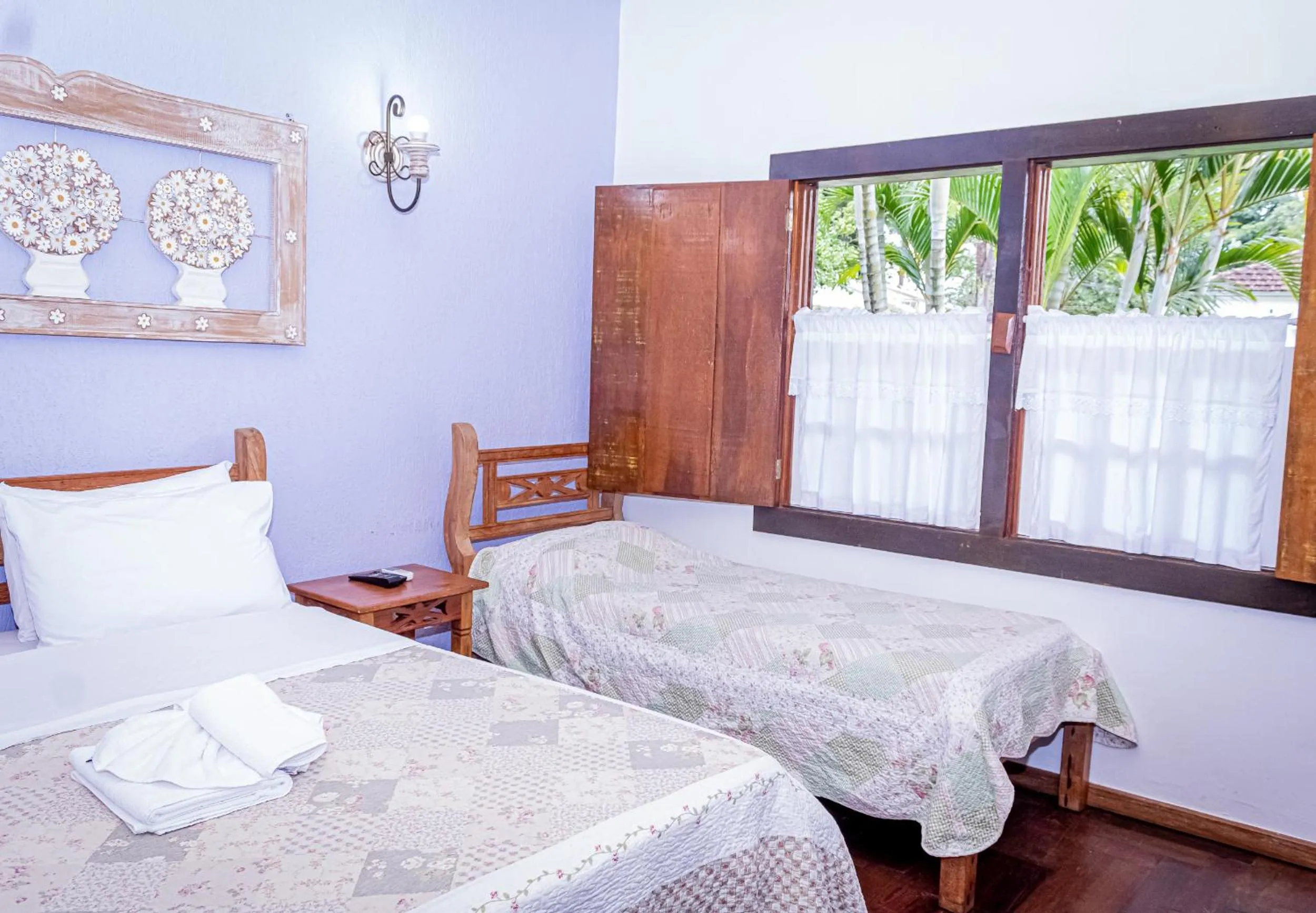 Bed in Casa de Violeta Pousada