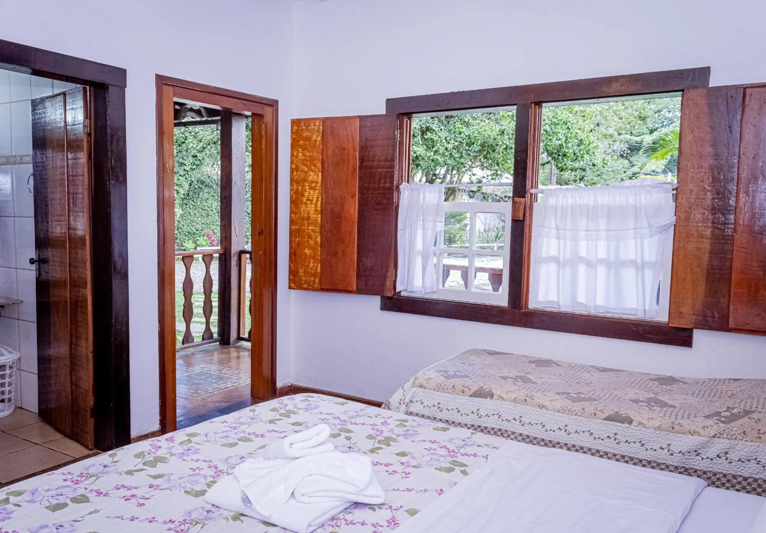 Bed in Casa de Violeta Pousada