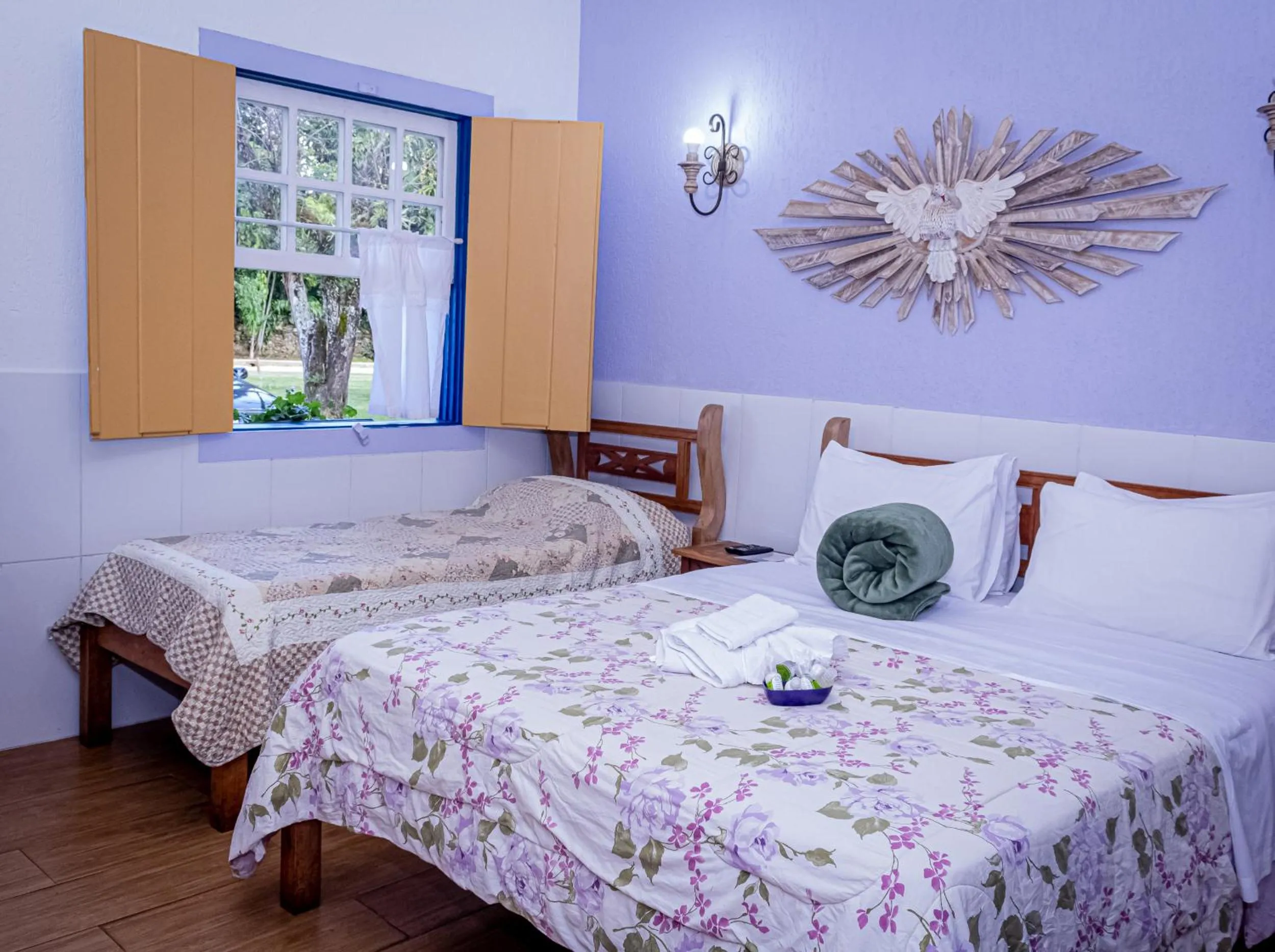 Bed in Casa de Violeta Pousada